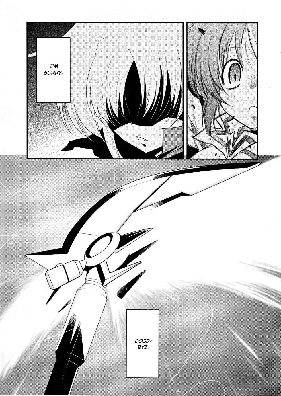 Mahou Shoujo Lyrical Nanoha Movie 1st the Comics Chapter 7 page 21 - Chapter 7: Say Sorry, Say Goodbye