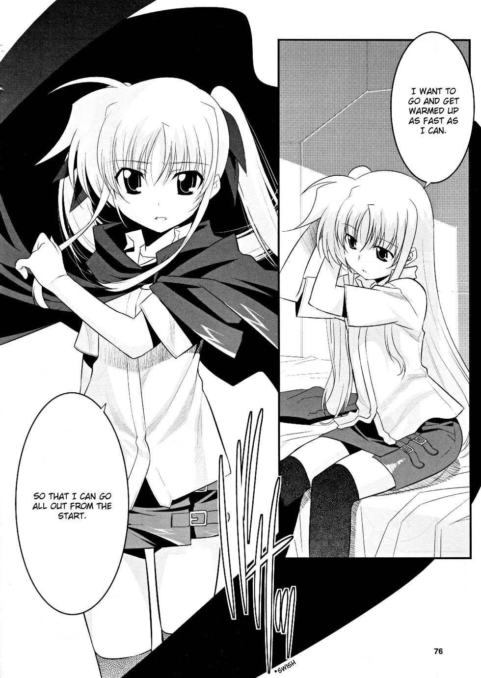 Mahou Shoujo Lyrical Nanoha Movie 1st the Comics Chapter 7 page 6 - Chapter 7: Say Sorry, Say Goodbye