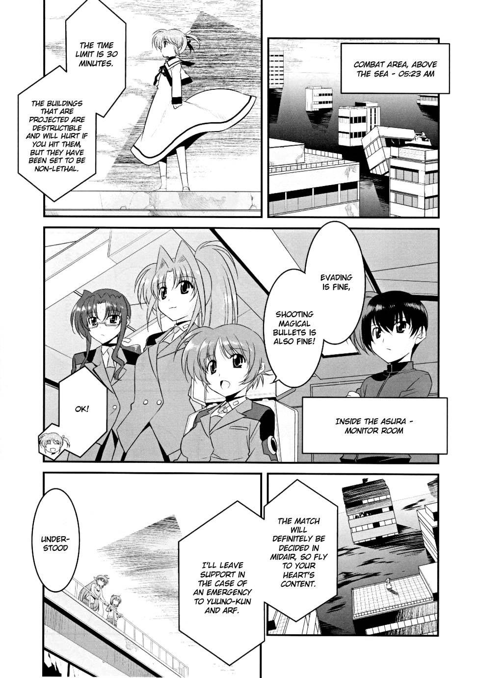 Mahou Shoujo Lyrical Nanoha Movie 1st the Comics Chapter 7 page 7 - Chapter 7: Say Sorry, Say Goodbye
