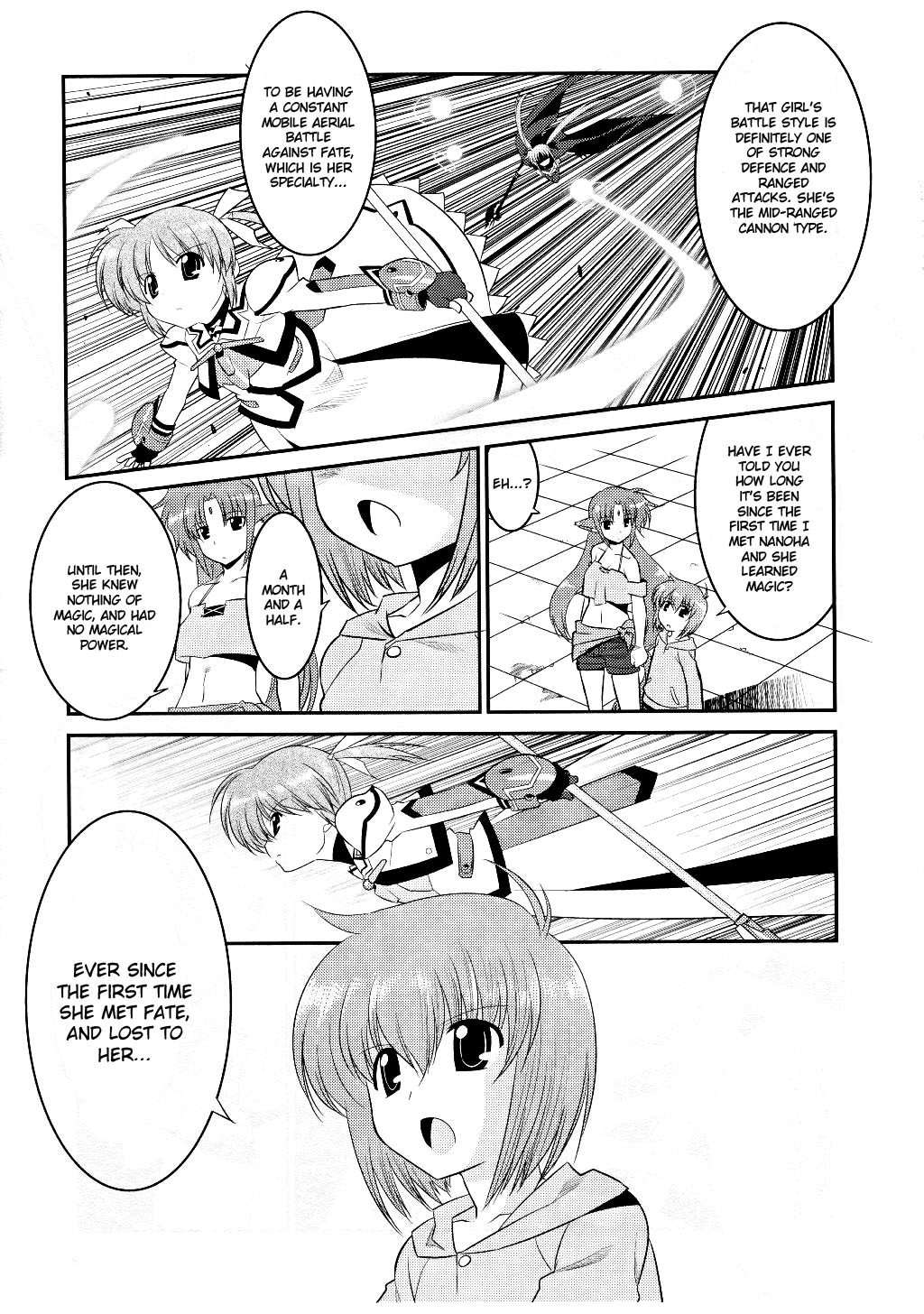 Mahou Shoujo Lyrical Nanoha Movie 1st the Comics Chapter 8 page 13 - Chapter 8: First Hit