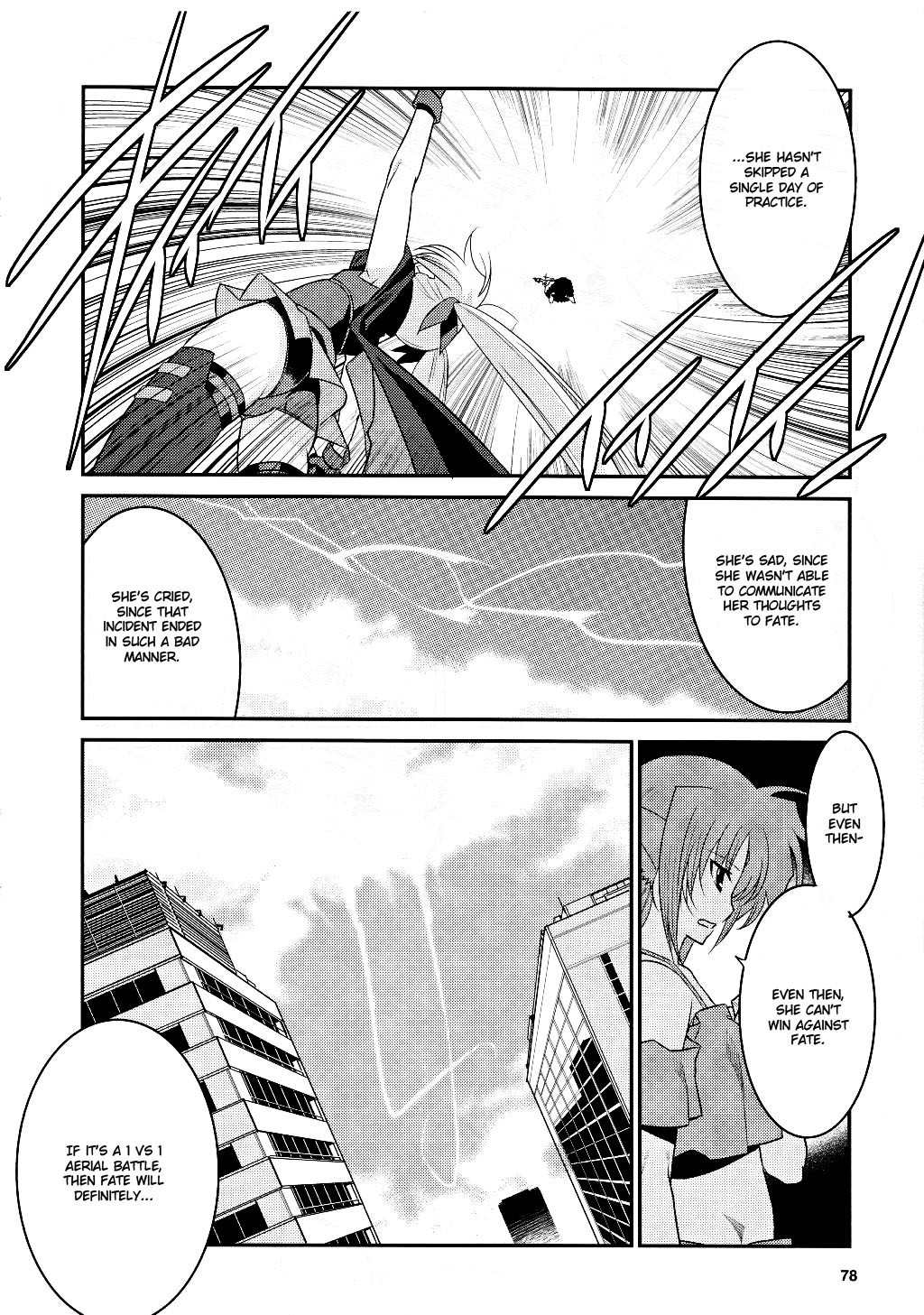 Mahou Shoujo Lyrical Nanoha Movie 1st the Comics Chapter 8 page 14 - Chapter 8: First Hit