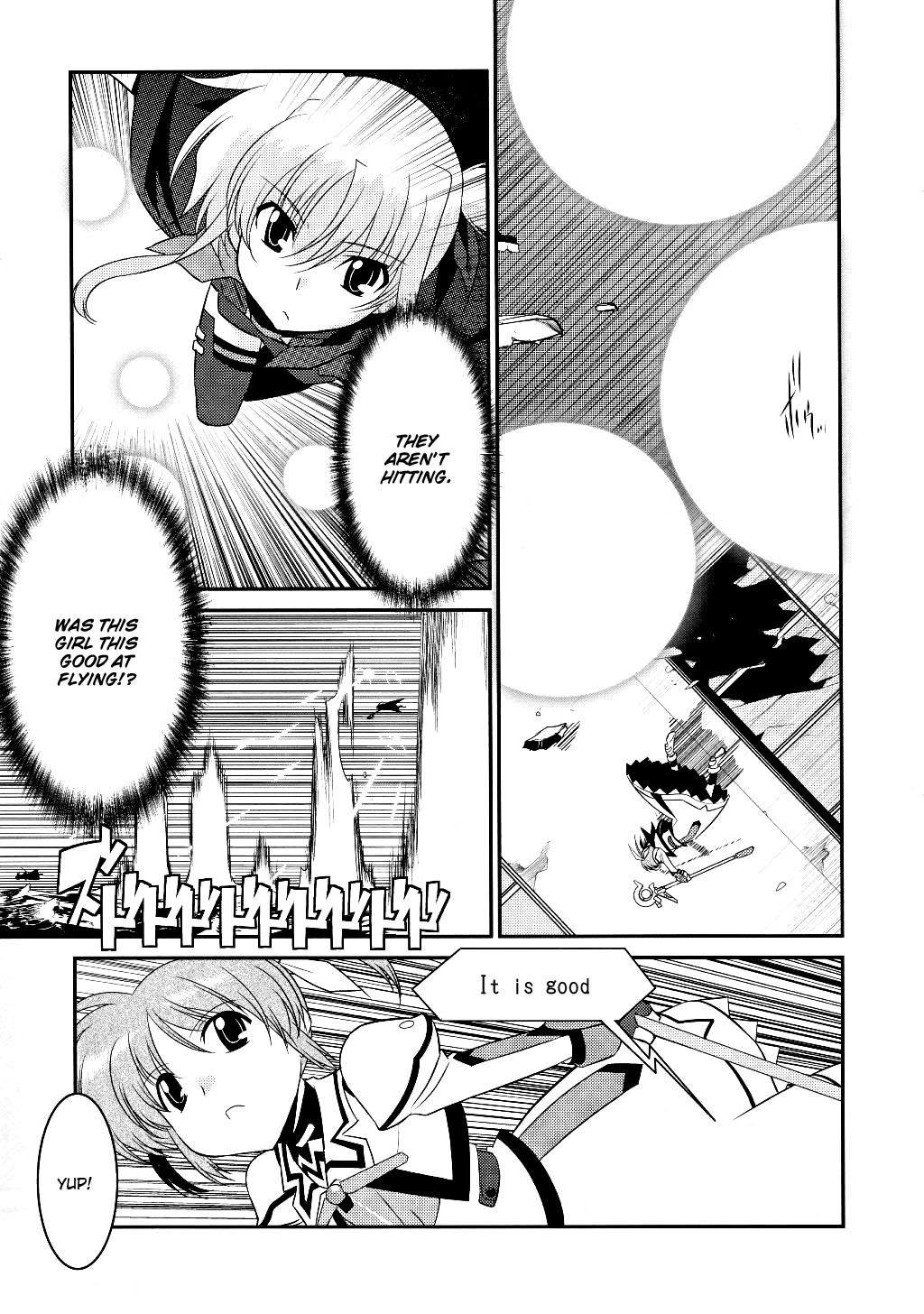 Mahou Shoujo Lyrical Nanoha Movie 1st the Comics Chapter 8 page 15 - Chapter 8: First Hit
