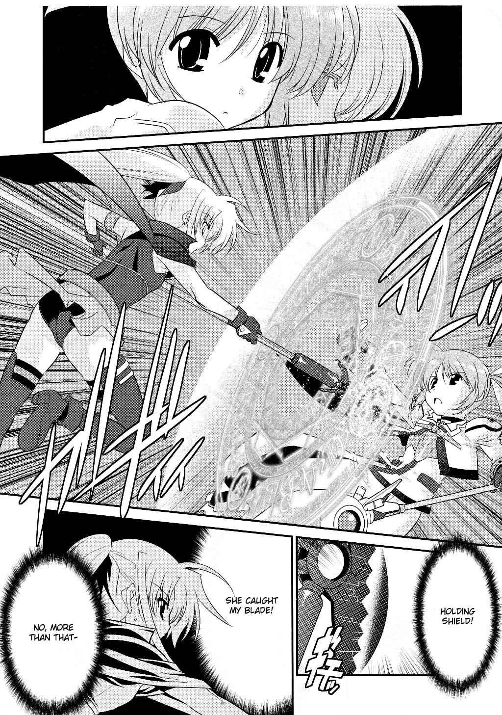 Mahou Shoujo Lyrical Nanoha Movie 1st the Comics Chapter 8 page 18 - Chapter 8: First Hit