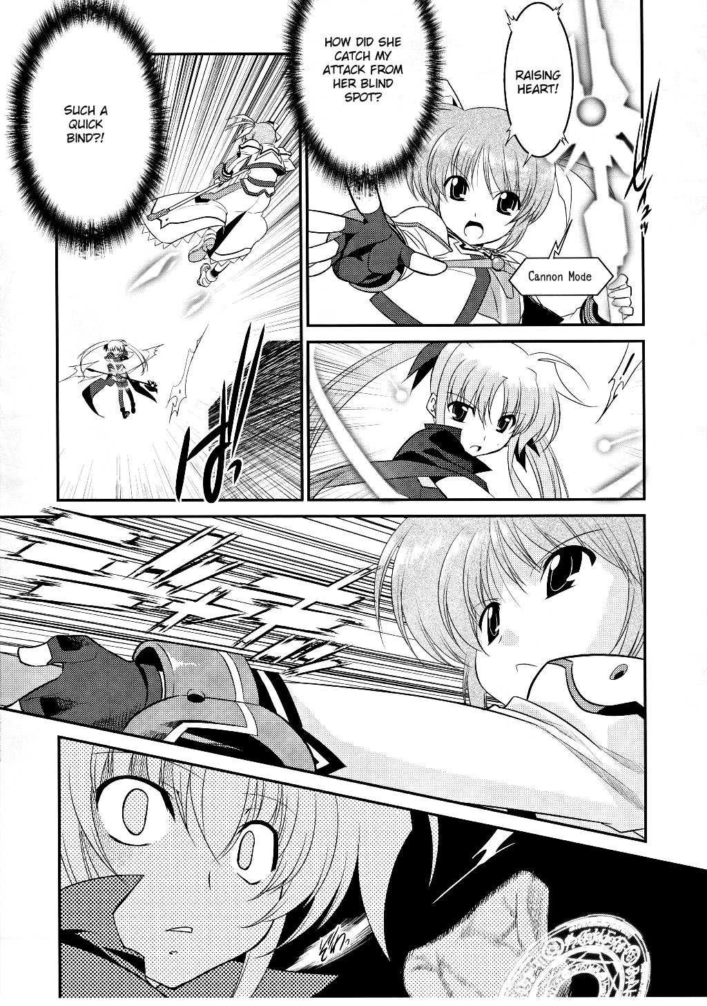 Mahou Shoujo Lyrical Nanoha Movie 1st the Comics Chapter 8 page 19 - Chapter 8: First Hit