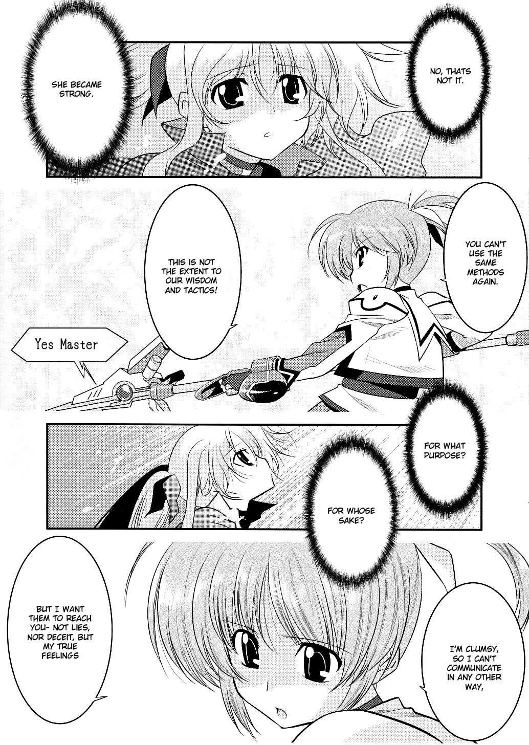 Mahou Shoujo Lyrical Nanoha Movie 1st the Comics Chapter 8 page 23 - Chapter 8: First Hit