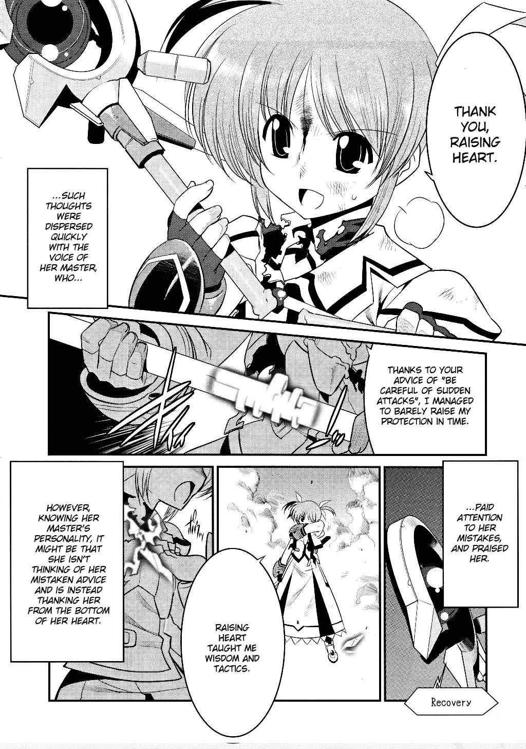Mahou Shoujo Lyrical Nanoha Movie 1st the Comics Chapter 8 page 8 - Chapter 8: First Hit