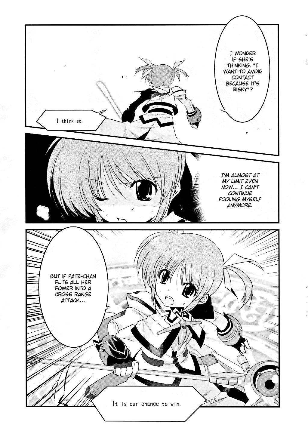 Mahou Shoujo Lyrical Nanoha Movie 1st the Comics Chapter 9 page 10 - Chapter 9: Believe in You