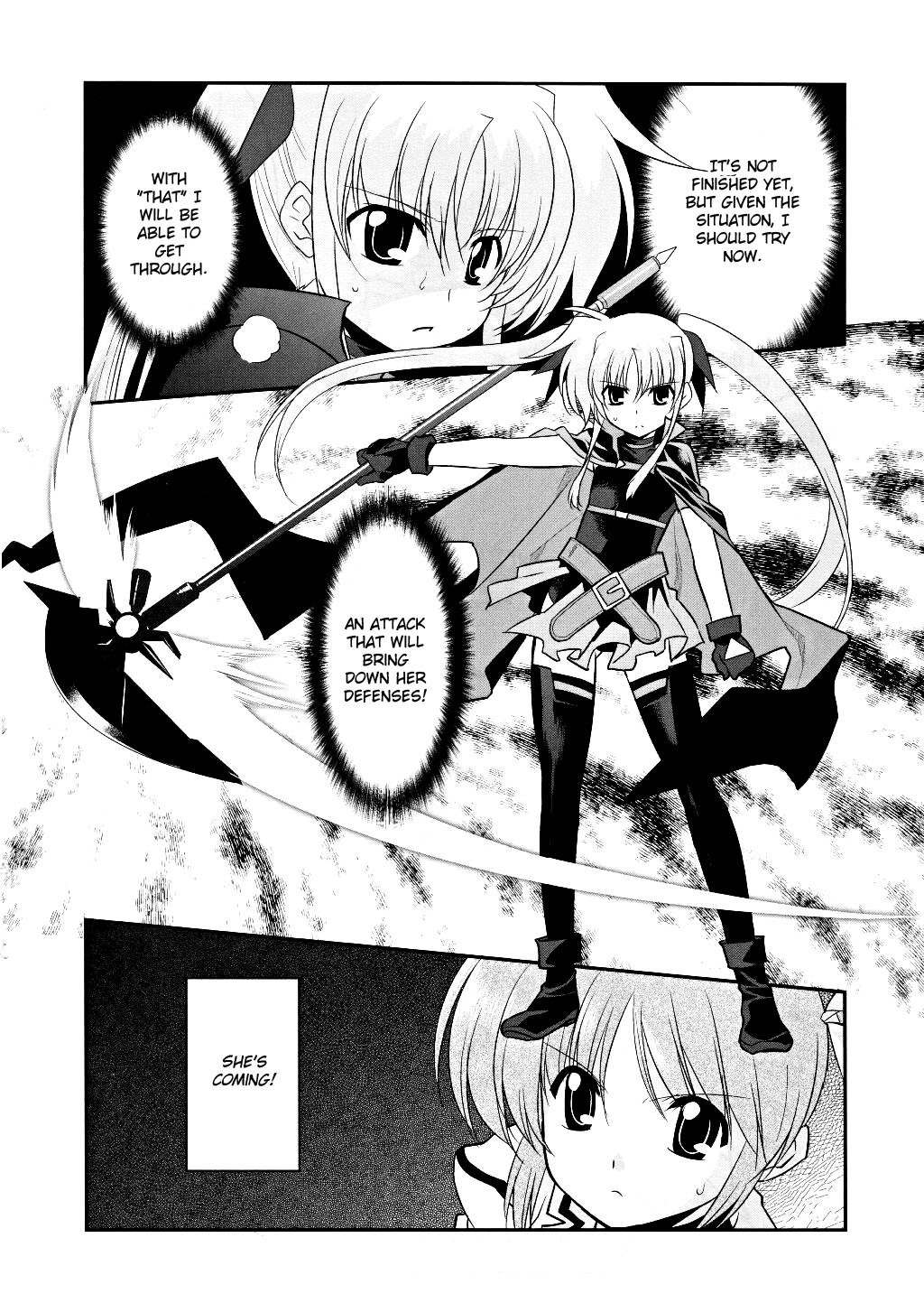 Mahou Shoujo Lyrical Nanoha Movie 1st the Comics Chapter 9 page 11 - Chapter 9: Believe in You