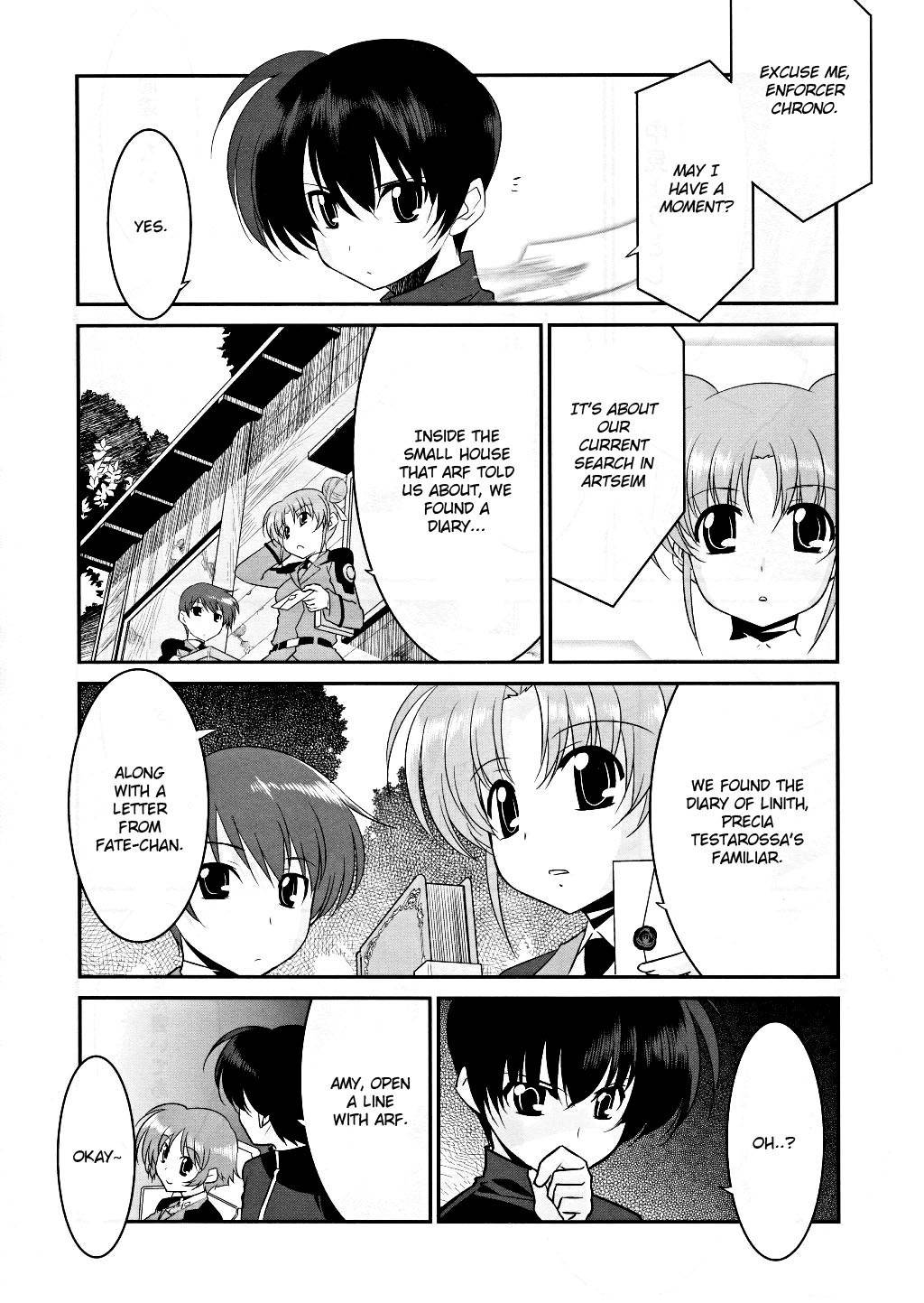 Mahou Shoujo Lyrical Nanoha Movie 1st the Comics Chapter 9 page 12 - Chapter 9: Believe in You