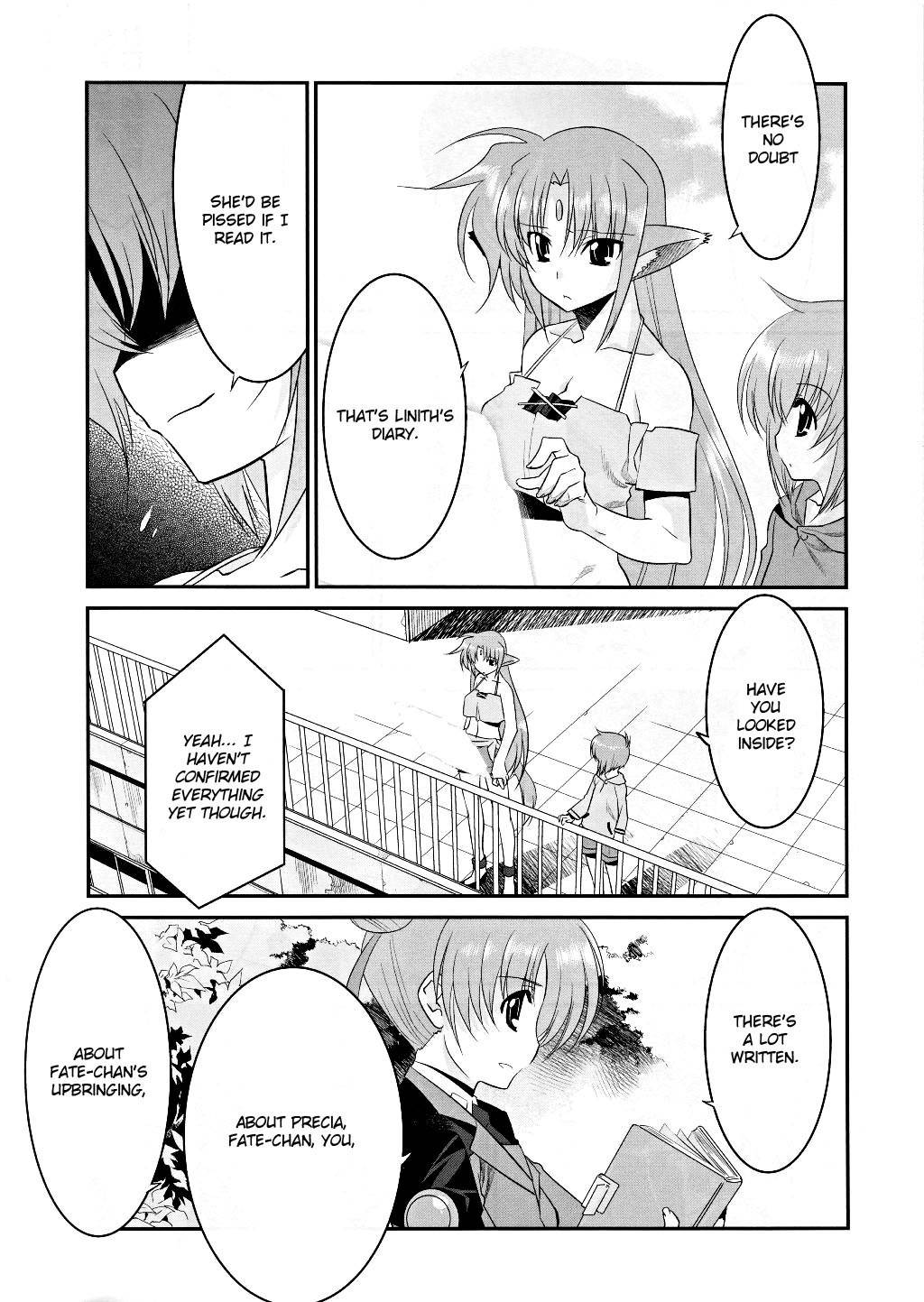 Mahou Shoujo Lyrical Nanoha Movie 1st the Comics Chapter 9 page 13 - Chapter 9: Believe in You