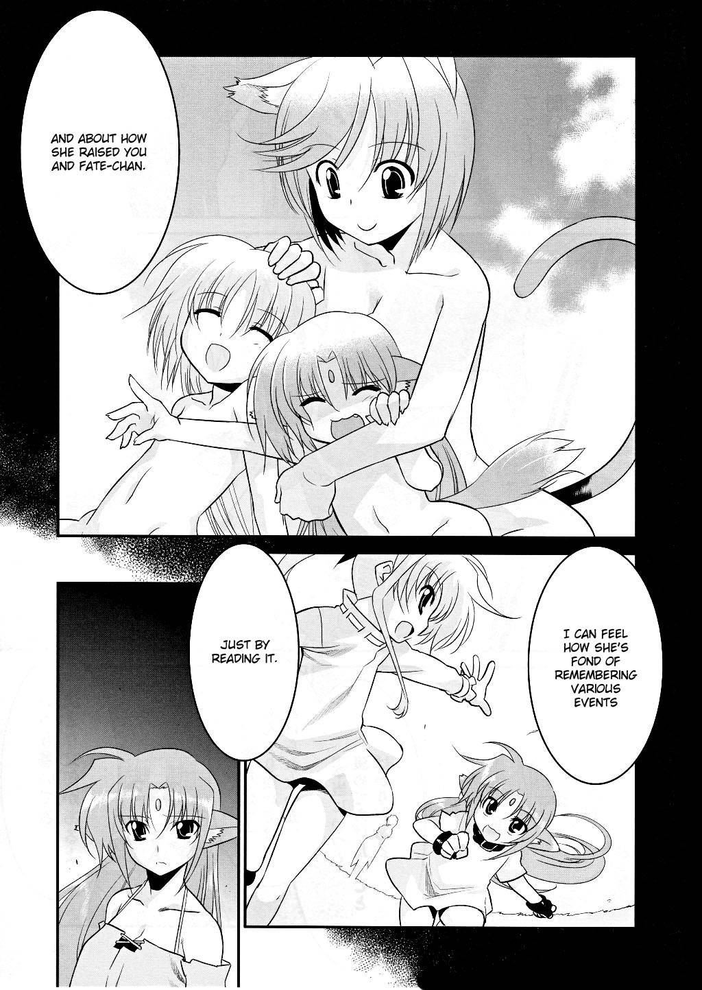 Mahou Shoujo Lyrical Nanoha Movie 1st the Comics Chapter 9 page 14 - Chapter 9: Believe in You