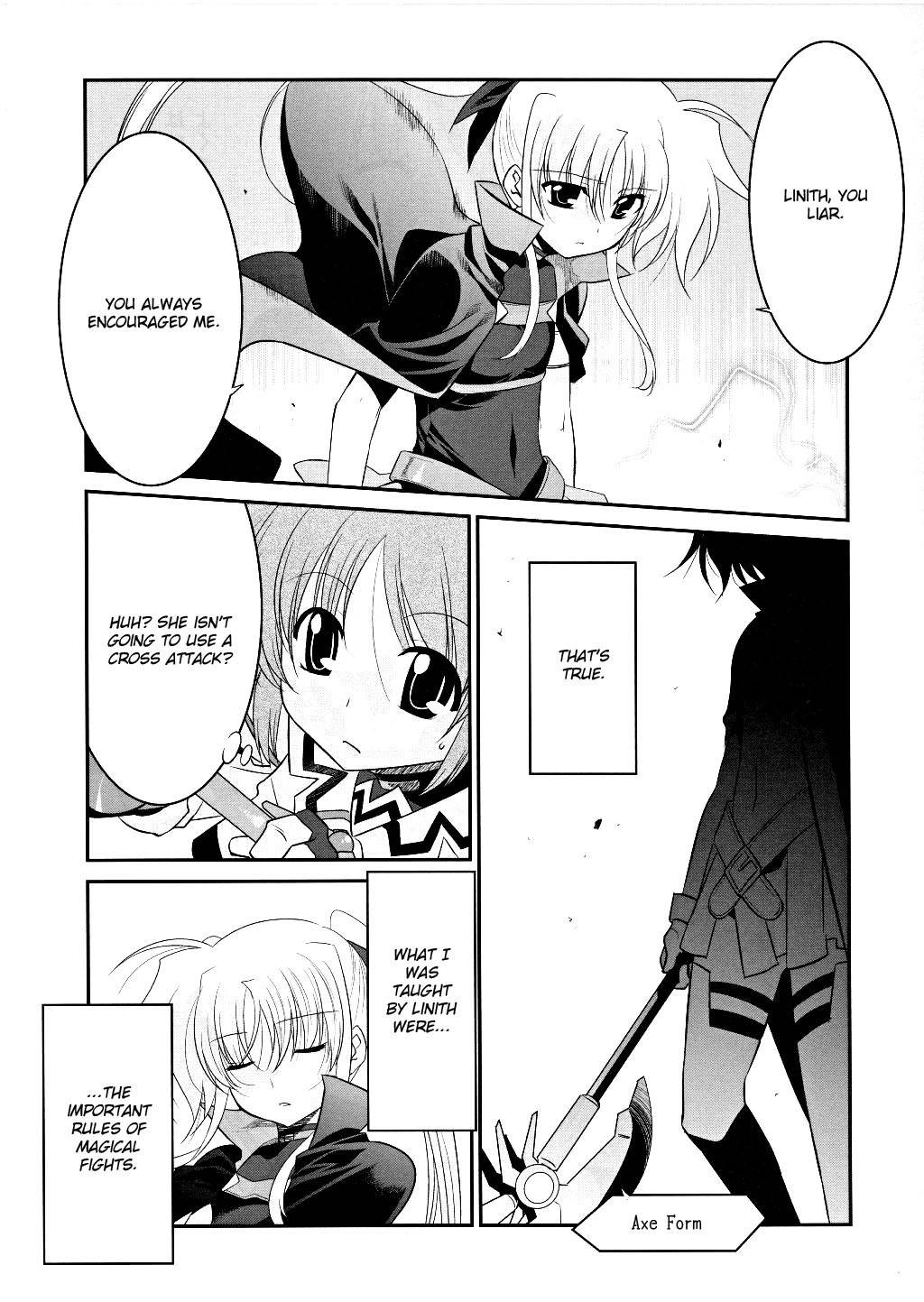 Mahou Shoujo Lyrical Nanoha Movie 1st the Comics Chapter 9 page 17 - Chapter 9: Believe in You