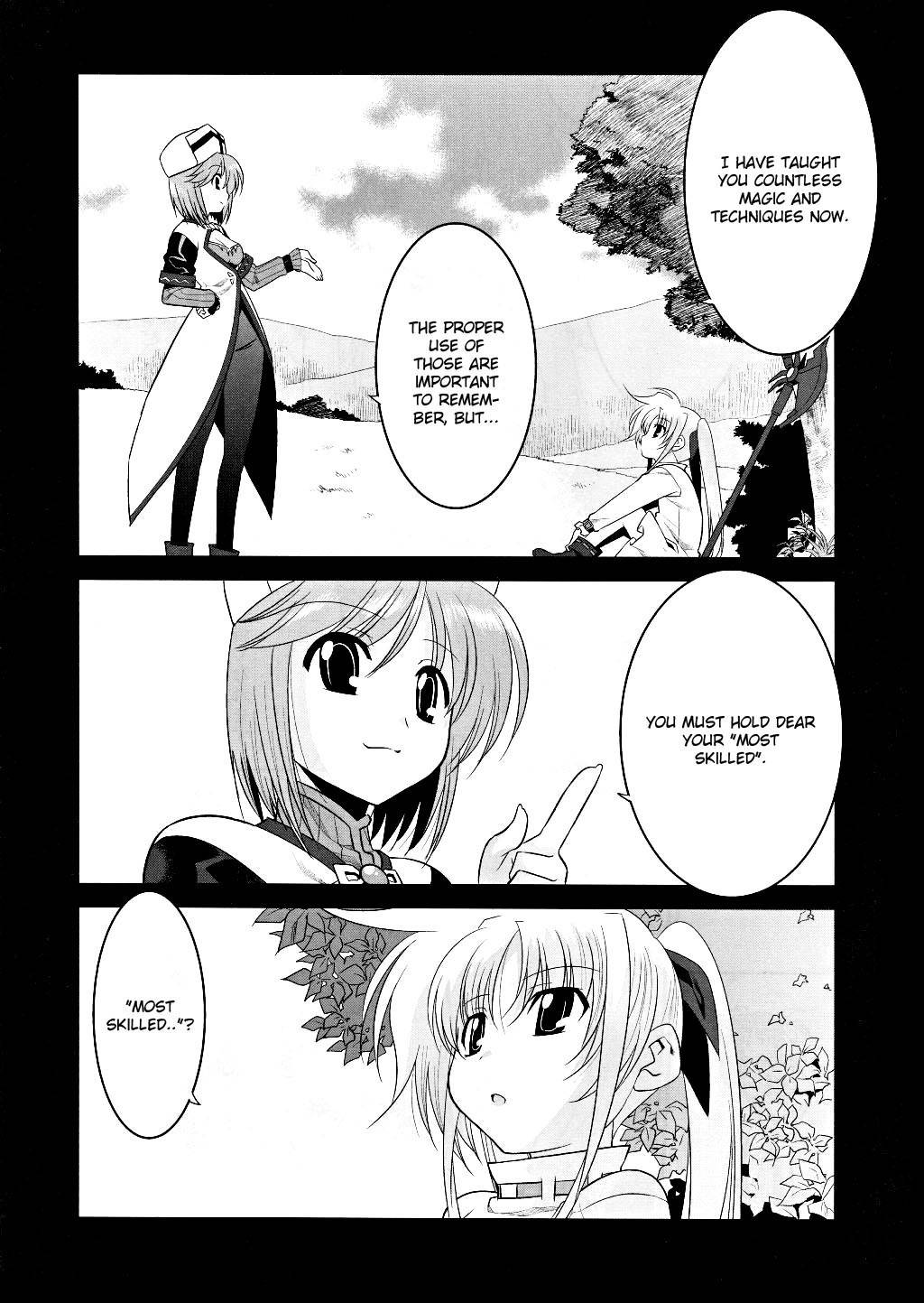 Mahou Shoujo Lyrical Nanoha Movie 1st the Comics Chapter 9 page 18 - Chapter 9: Believe in You