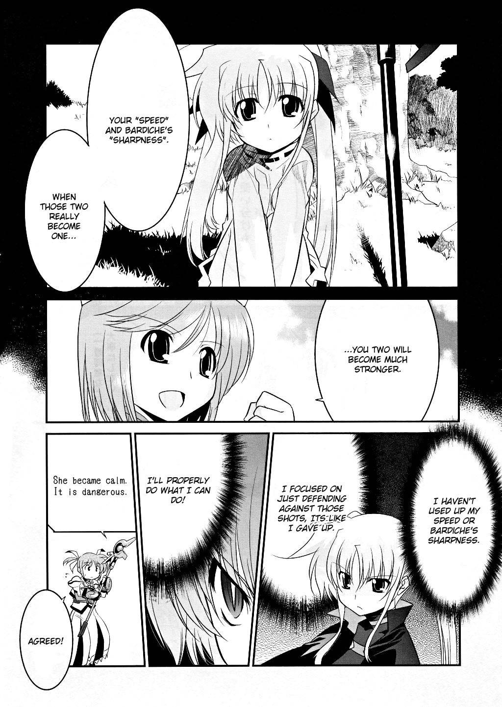 Mahou Shoujo Lyrical Nanoha Movie 1st the Comics Chapter 9 page 19 - Chapter 9: Believe in You