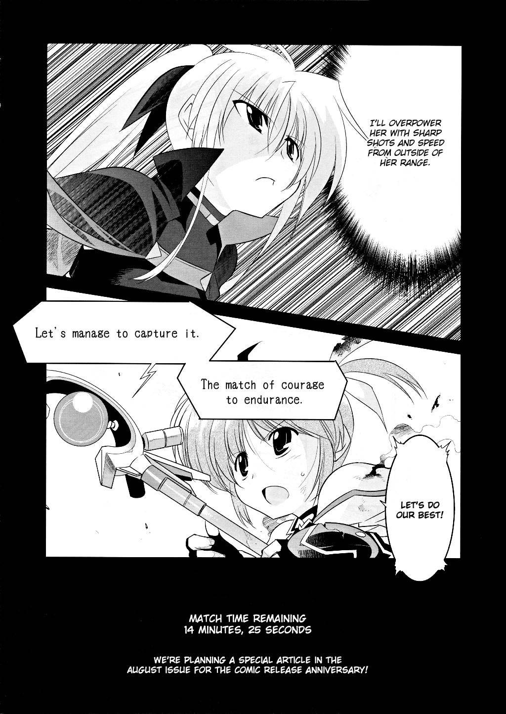 Mahou Shoujo Lyrical Nanoha Movie 1st the Comics Chapter 9 page 22 - Chapter 9: Believe in You