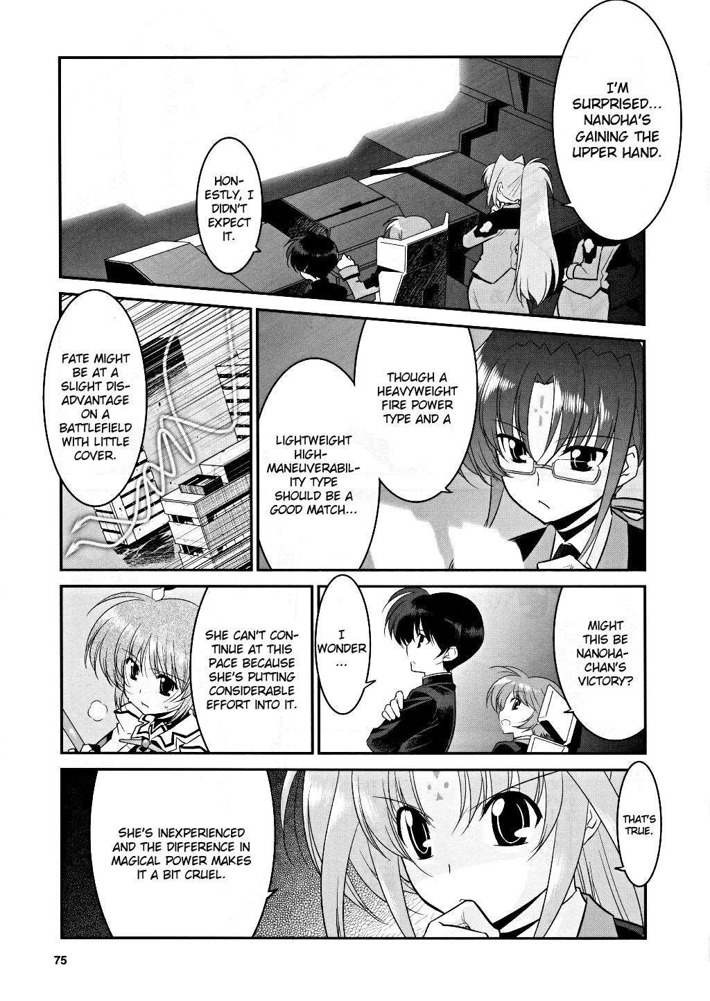 Mahou Shoujo Lyrical Nanoha Movie 1st the Comics Chapter 9 page 8 - Chapter 9: Believe in You
