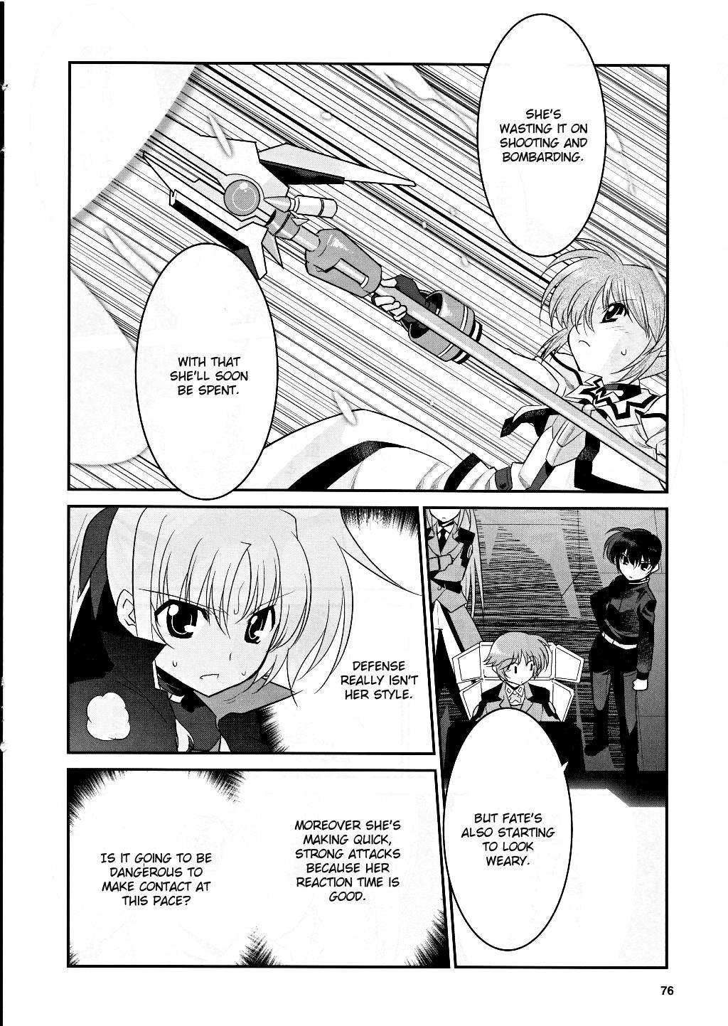 Mahou Shoujo Lyrical Nanoha Movie 1st the Comics Chapter 9 page 9 - Chapter 9: Believe in You