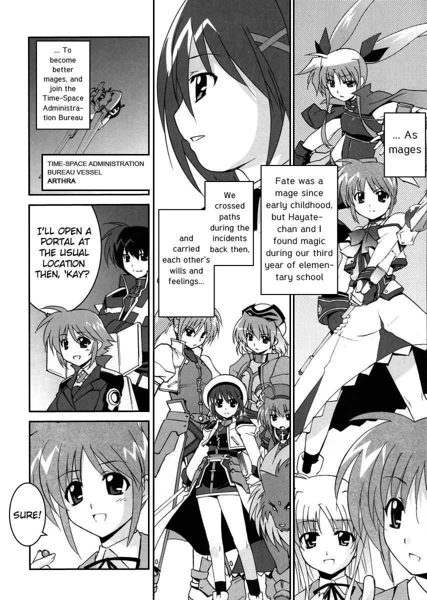 Mahou Shoujo Lyrical Nanoha StrikerS the Comics Chapter 1 page 8 - Chapter 1: A's to StrikerS, phase-1