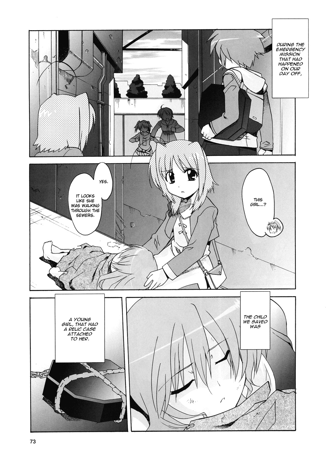 Mahou Shoujo Lyrical Nanoha StrikerS the Comics Chapter 10 page 1 - Chapter 10: Meaning of strength (I)