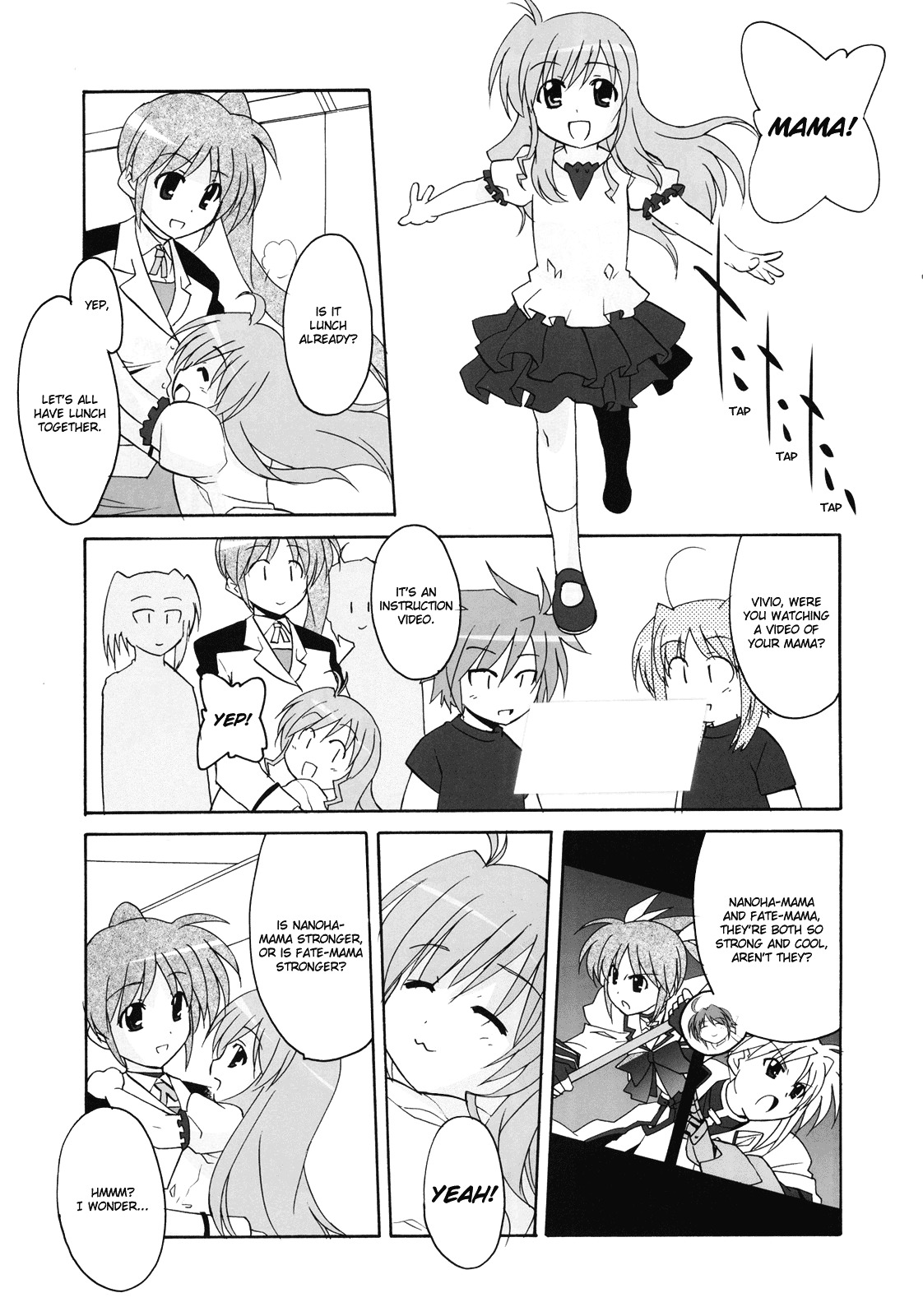 Mahou Shoujo Lyrical Nanoha StrikerS the Comics Chapter 10 page 11 - Chapter 10: Meaning of strength (I)