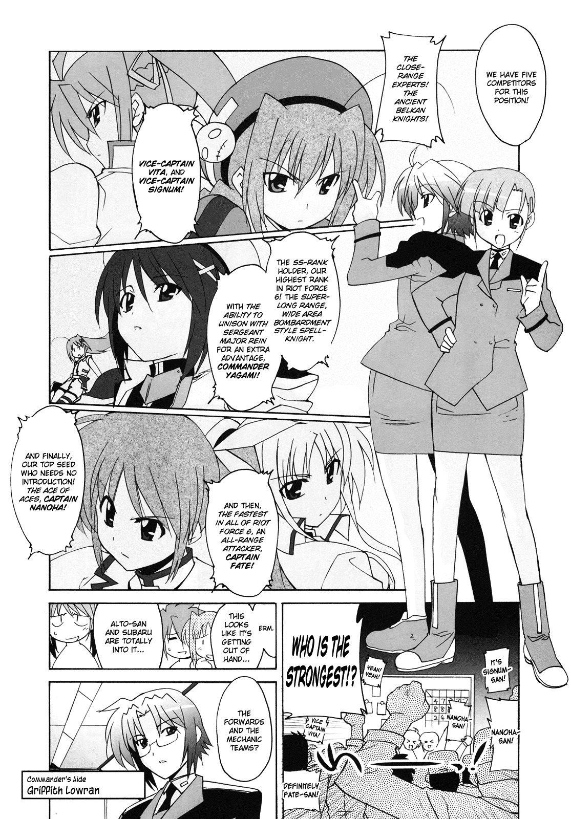 Mahou Shoujo Lyrical Nanoha StrikerS the Comics Chapter 10 page 14 - Chapter 10: Meaning of strength (I)