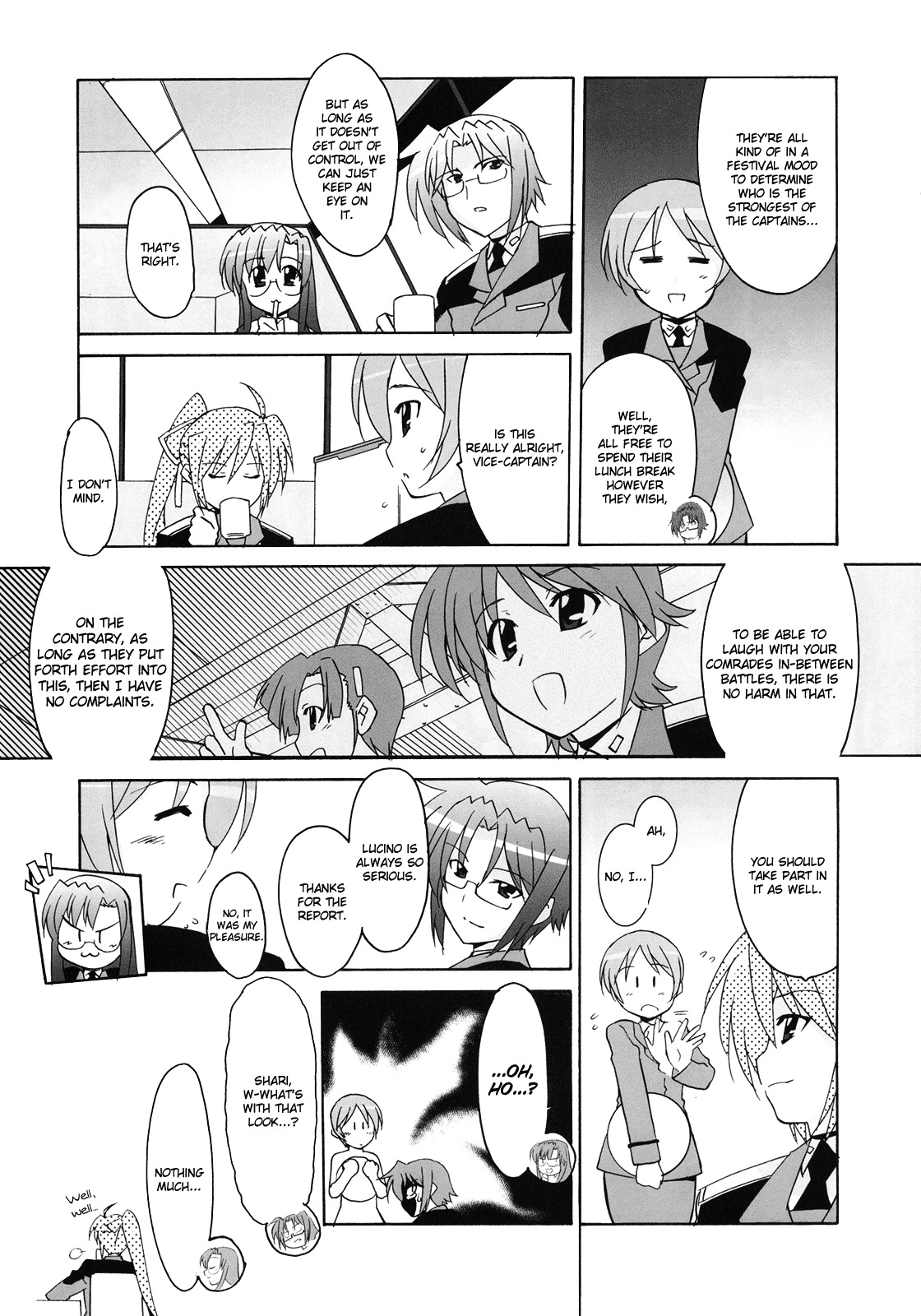 Mahou Shoujo Lyrical Nanoha StrikerS the Comics Chapter 10 page 15 - Chapter 10: Meaning of strength (I)