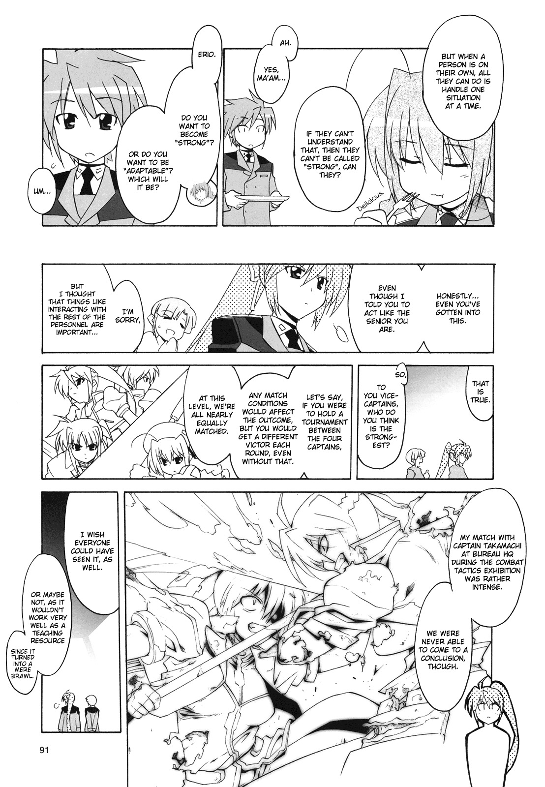 Mahou Shoujo Lyrical Nanoha StrikerS the Comics Chapter 10 page 19 - Chapter 10: Meaning of strength (I)