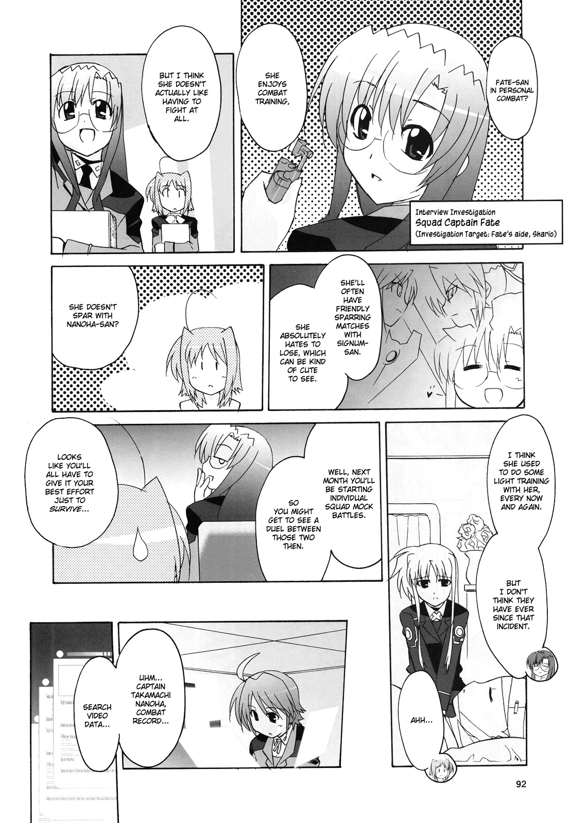 Mahou Shoujo Lyrical Nanoha StrikerS the Comics Chapter 10 page 20 - Chapter 10: Meaning of strength (I)