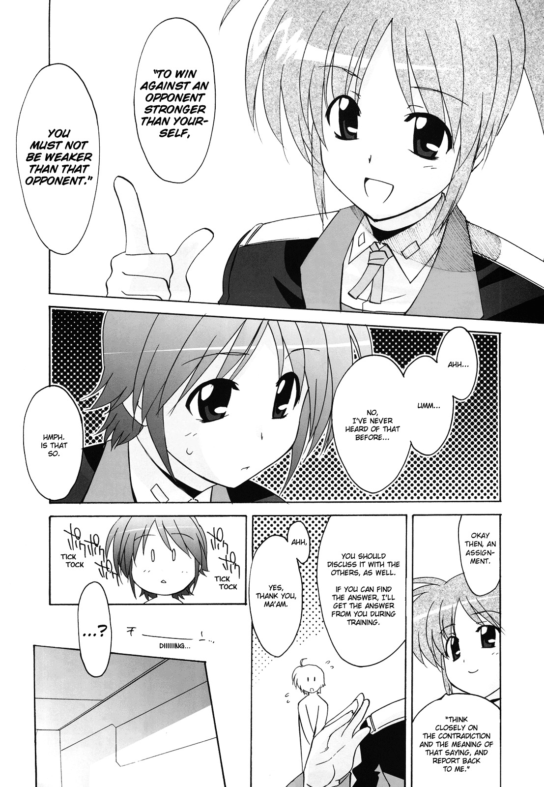 Mahou Shoujo Lyrical Nanoha StrikerS the Comics Chapter 10 page 22 - Chapter 10: Meaning of strength (I)