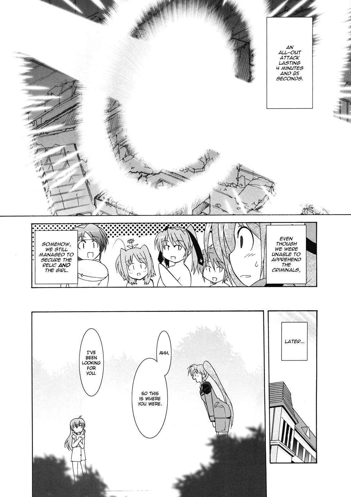 Mahou Shoujo Lyrical Nanoha StrikerS the Comics Chapter 10 page 5 - Chapter 10: Meaning of strength (I)