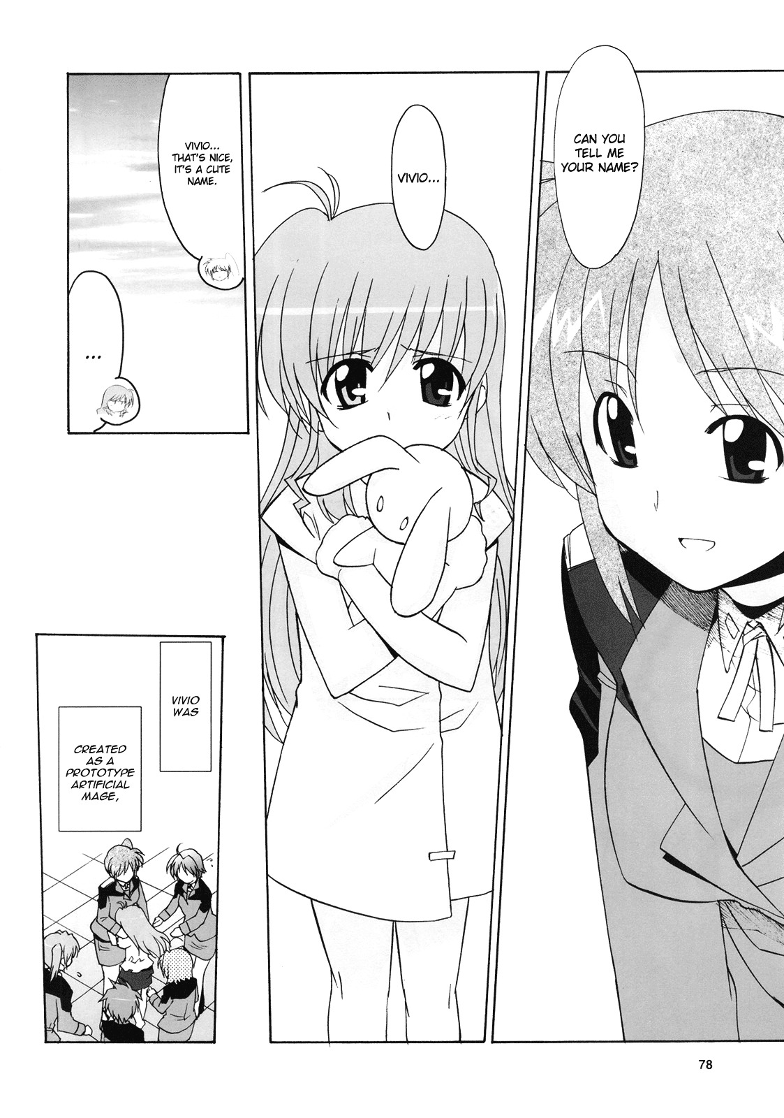 Mahou Shoujo Lyrical Nanoha StrikerS the Comics Chapter 10 page 6 - Chapter 10: Meaning of strength (I)