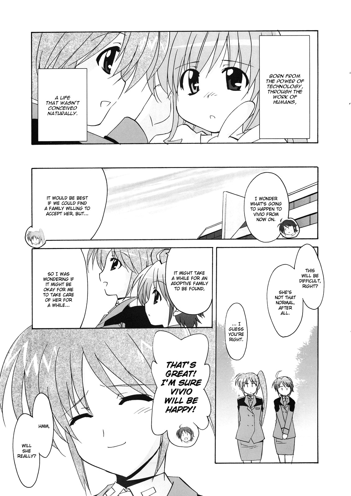 Mahou Shoujo Lyrical Nanoha StrikerS the Comics Chapter 10 page 7 - Chapter 10: Meaning of strength (I)