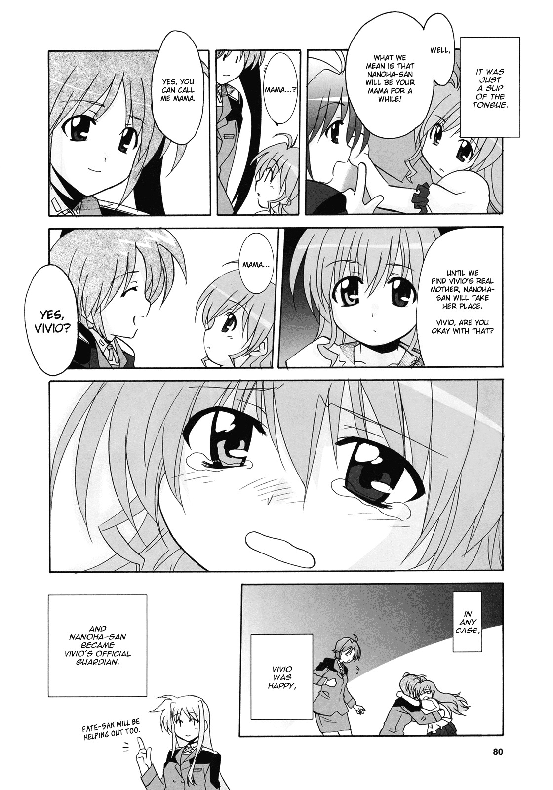 Mahou Shoujo Lyrical Nanoha StrikerS the Comics Chapter 10 page 8 - Chapter 10: Meaning of strength (I)