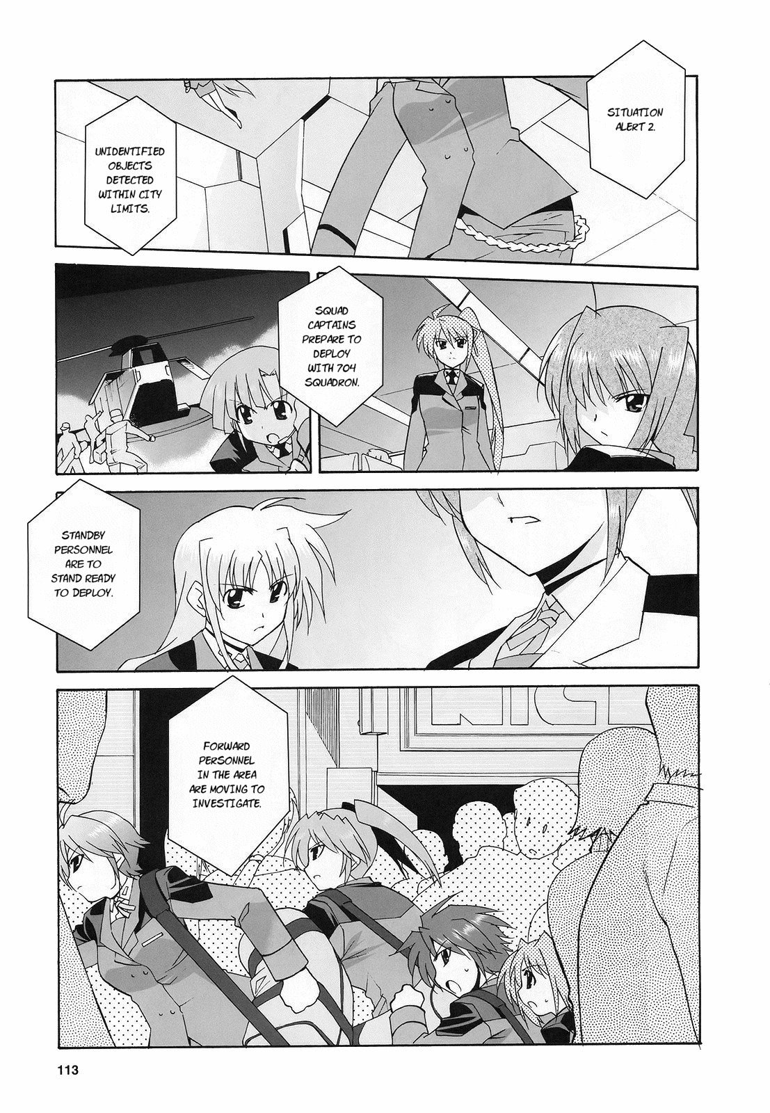 Mahou Shoujo Lyrical Nanoha StrikerS the Comics Chapter 11 page 1 - Chapter 11: Meaning of strength (II)