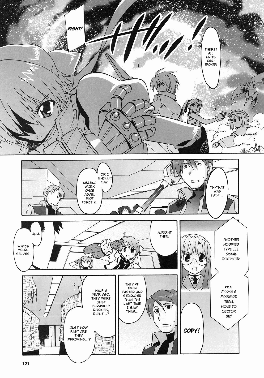 Mahou Shoujo Lyrical Nanoha StrikerS the Comics Chapter 11 page 10 - Chapter 11: Meaning of strength (II)