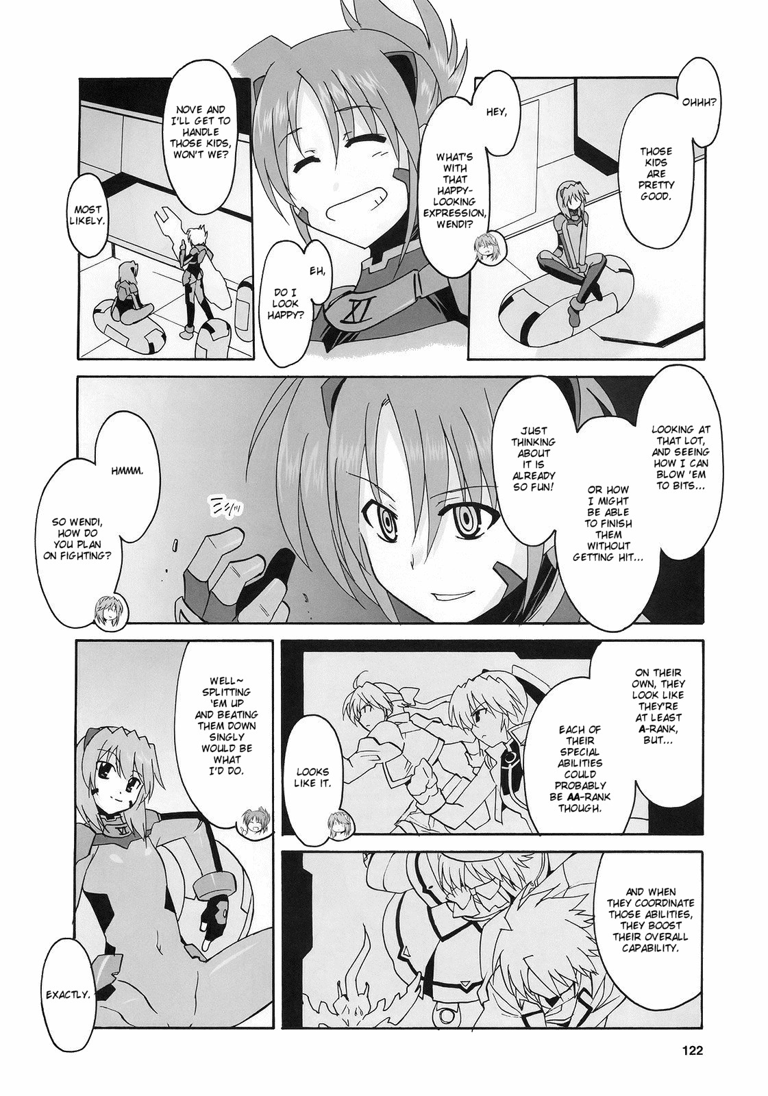 Mahou Shoujo Lyrical Nanoha StrikerS the Comics Chapter 11 page 11 - Chapter 11: Meaning of strength (II)