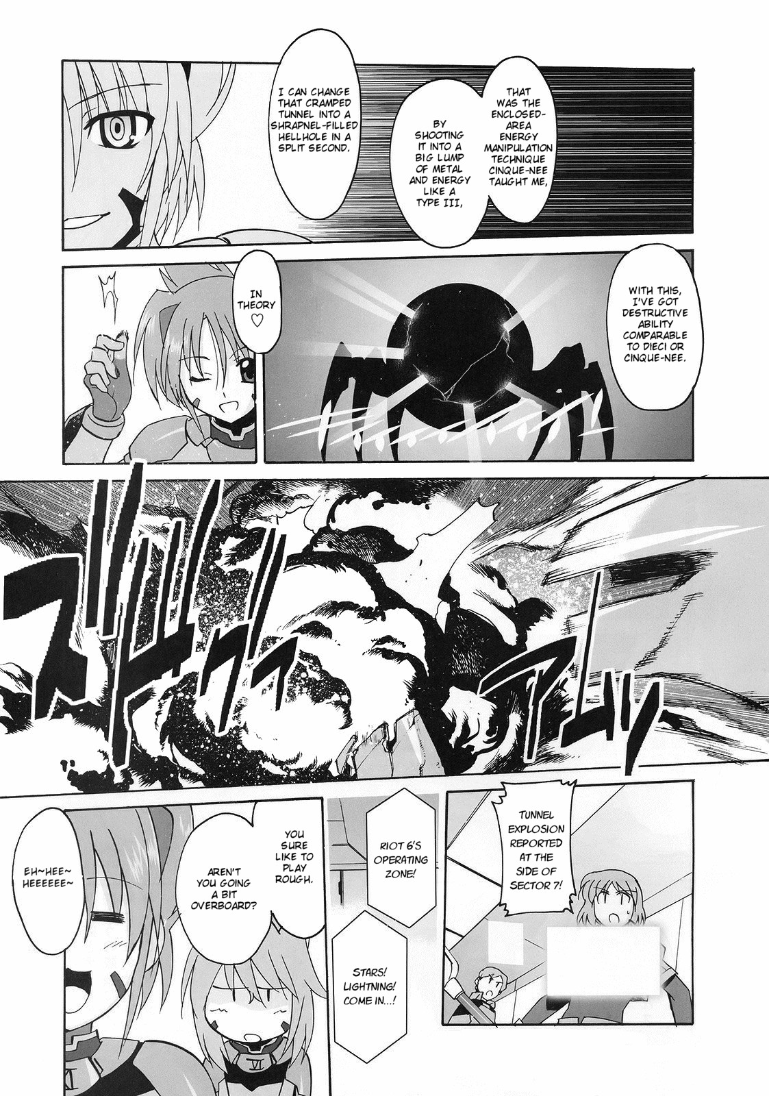 Mahou Shoujo Lyrical Nanoha StrikerS the Comics Chapter 11 page 14 - Chapter 11: Meaning of strength (II)