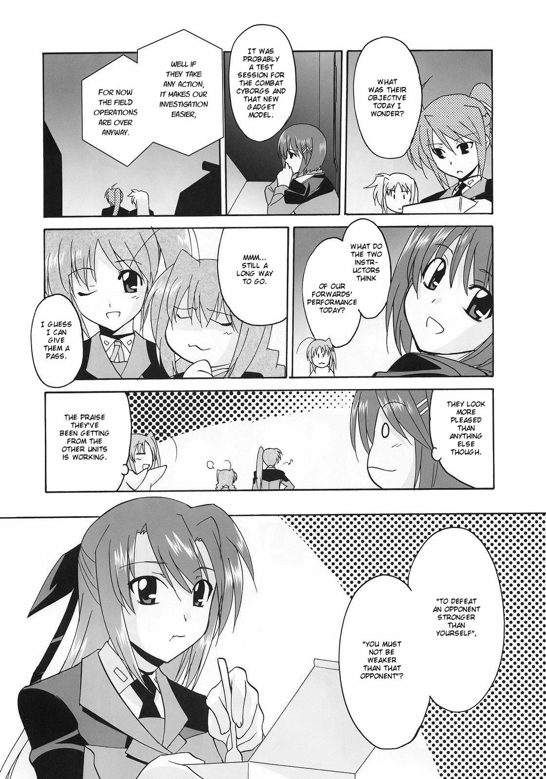 Mahou Shoujo Lyrical Nanoha StrikerS the Comics Chapter 11 page 18 - Chapter 11: Meaning of strength (II)