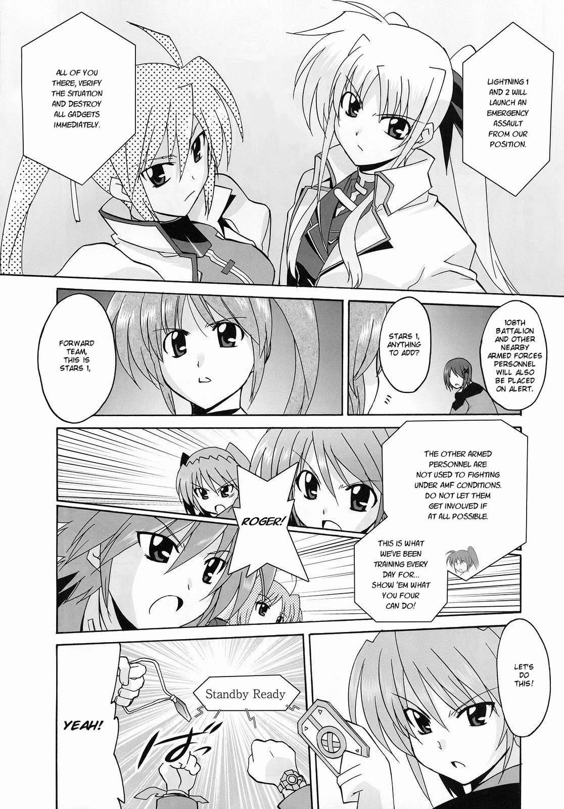 Mahou Shoujo Lyrical Nanoha StrikerS the Comics Chapter 11 page 5 - Chapter 11: Meaning of strength (II)