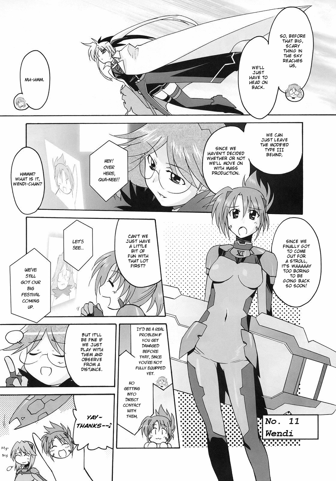 Mahou Shoujo Lyrical Nanoha StrikerS the Comics Chapter 11 page 8 - Chapter 11: Meaning of strength (II)