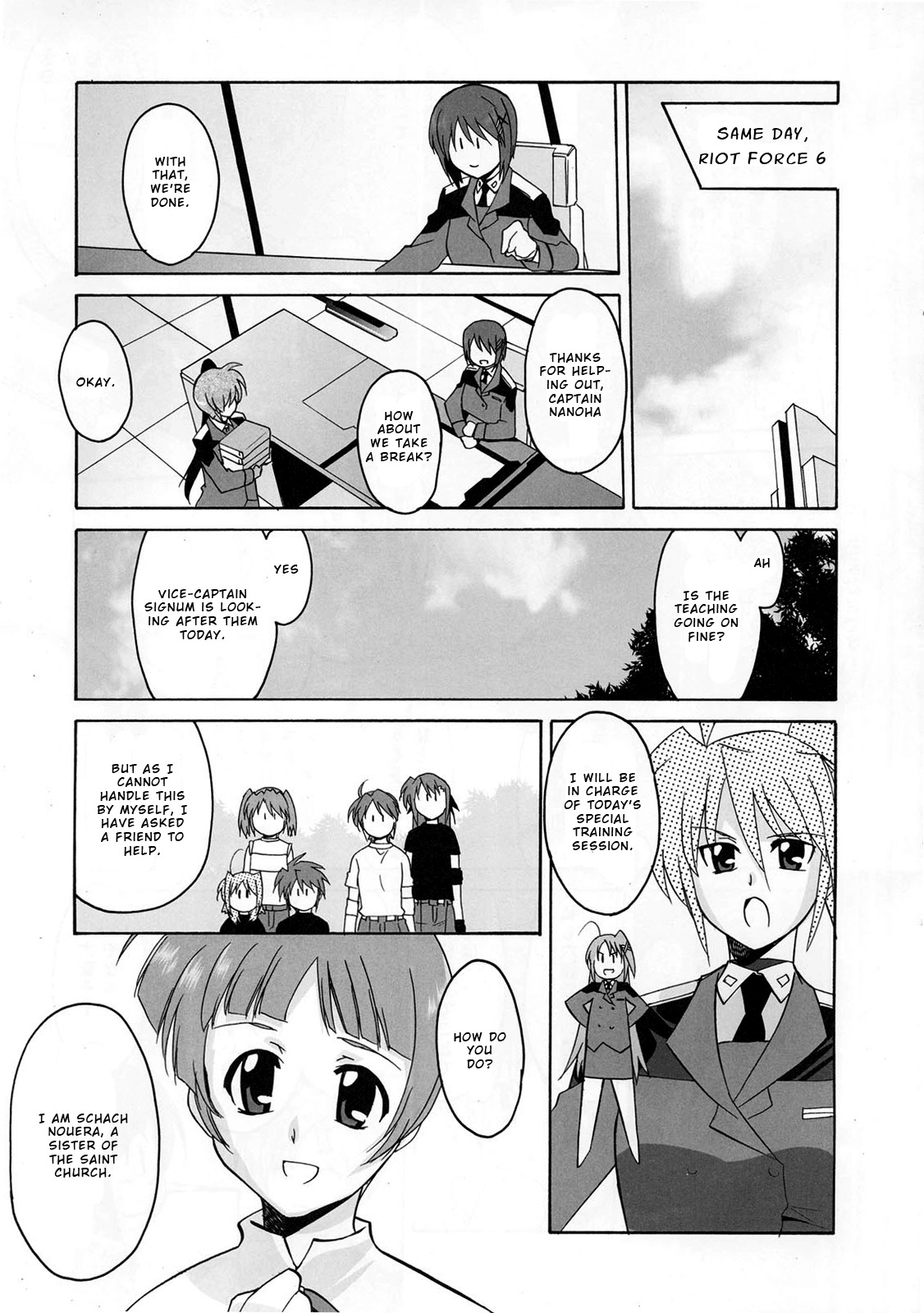 Mahou Shoujo Lyrical Nanoha StrikerS the Comics Chapter 12 page 15 - Chapter 12: Dreams