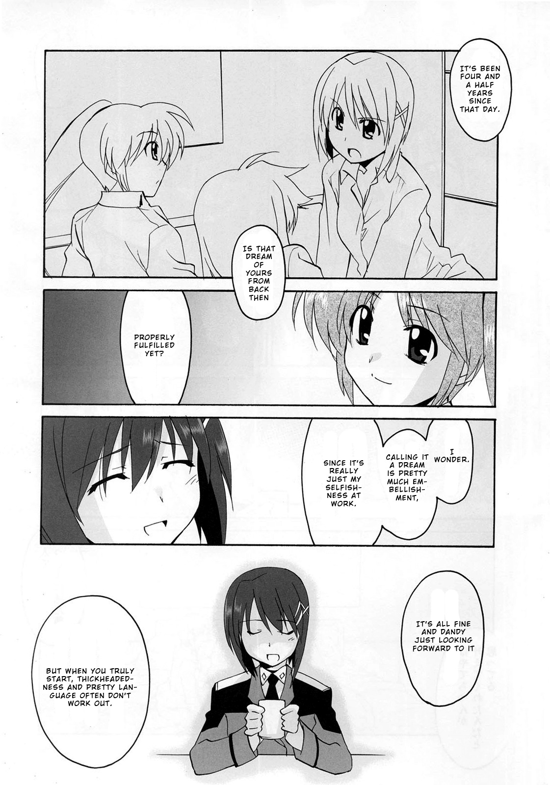Mahou Shoujo Lyrical Nanoha StrikerS the Comics Chapter 12 page 17 - Chapter 12: Dreams