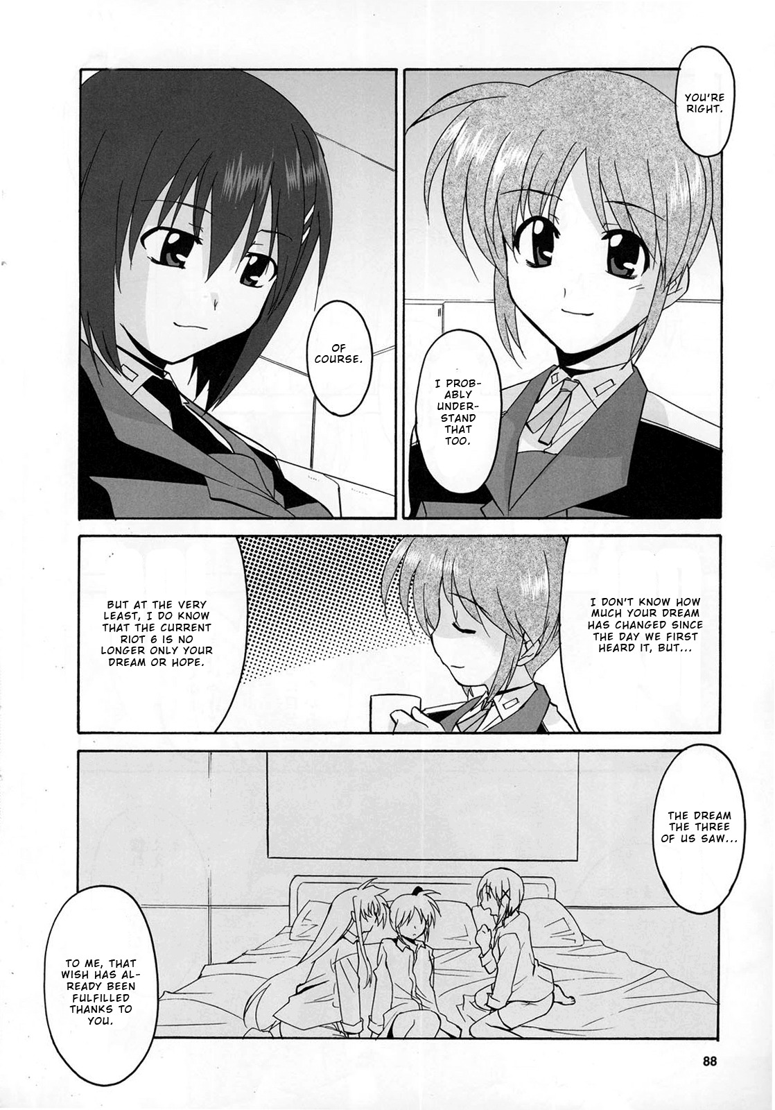 Mahou Shoujo Lyrical Nanoha StrikerS the Comics Chapter 12 page 18 - Chapter 12: Dreams