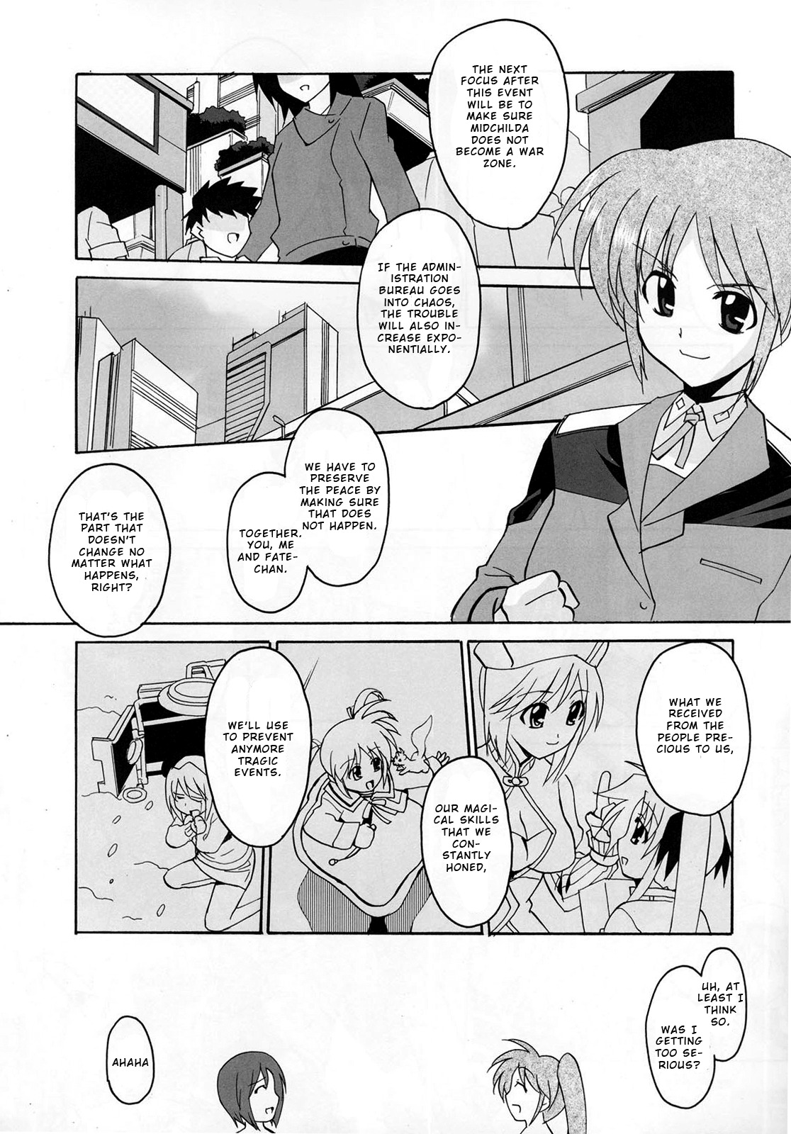 Mahou Shoujo Lyrical Nanoha StrikerS the Comics Chapter 12 page 20 - Chapter 12: Dreams