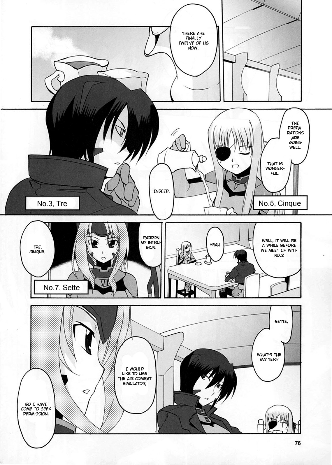 Mahou Shoujo Lyrical Nanoha StrikerS the Comics Chapter 12 page 6 - Chapter 12: Dreams