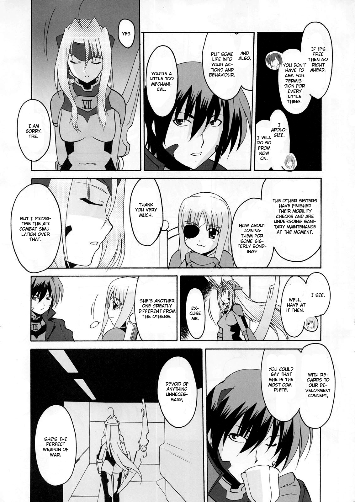 Mahou Shoujo Lyrical Nanoha StrikerS the Comics Chapter 12 page 7 - Chapter 12: Dreams