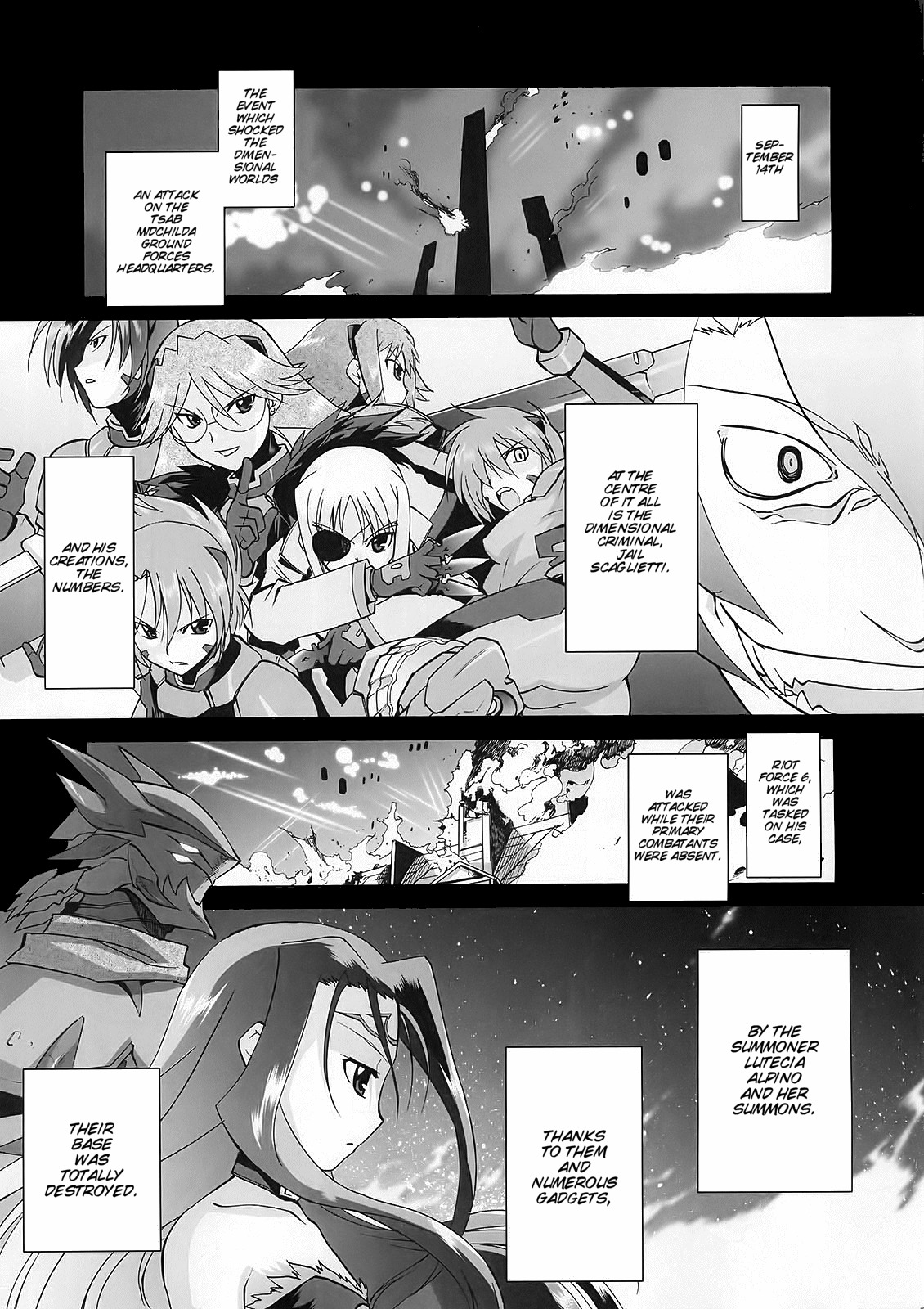 Mahou Shoujo Lyrical Nanoha StrikerS the Comics Chapter 13 page 1 - Chapter 13: The day after (I)