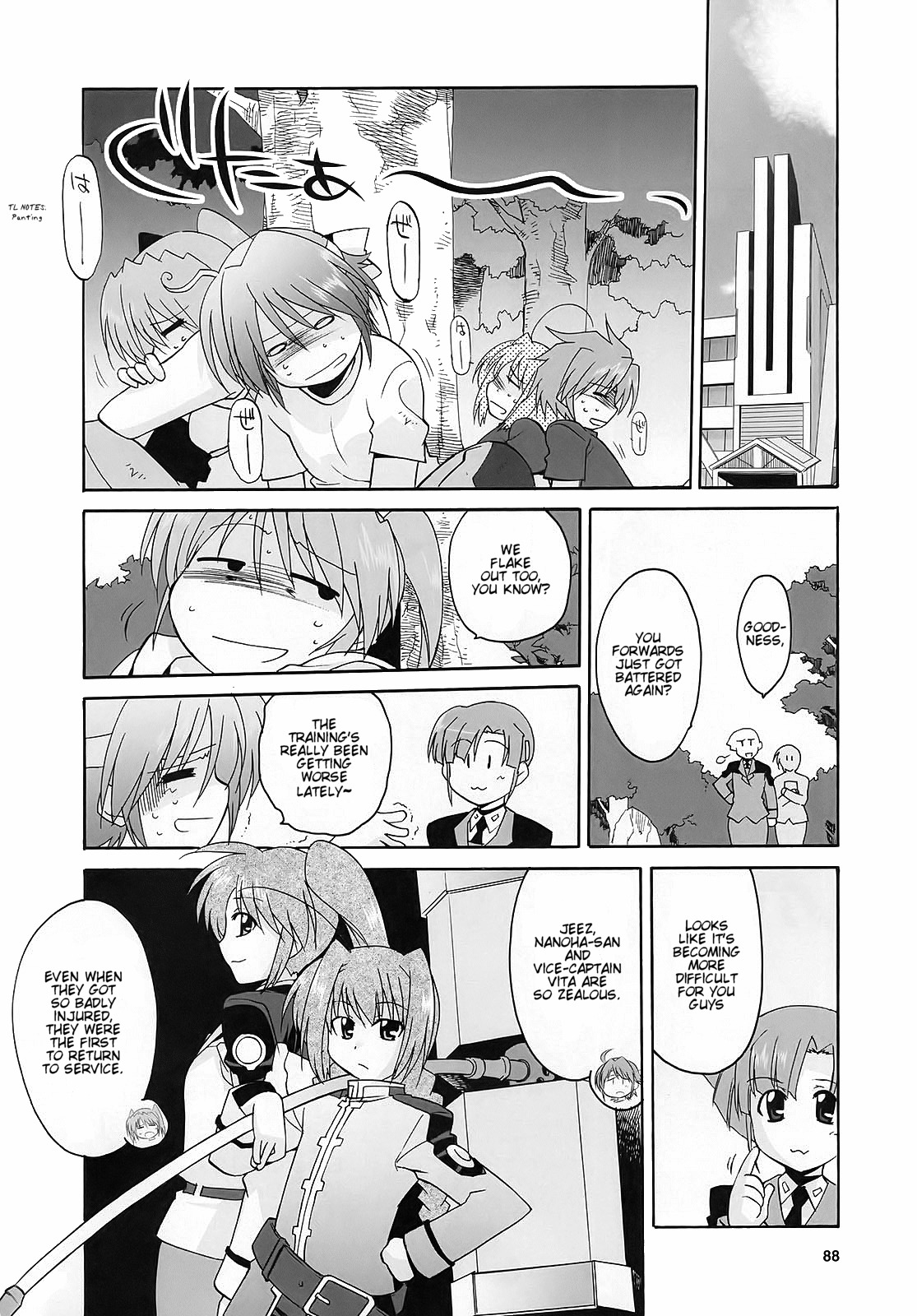 Mahou Shoujo Lyrical Nanoha StrikerS the Comics Chapter 13 page 11 - Chapter 13: The day after (I)