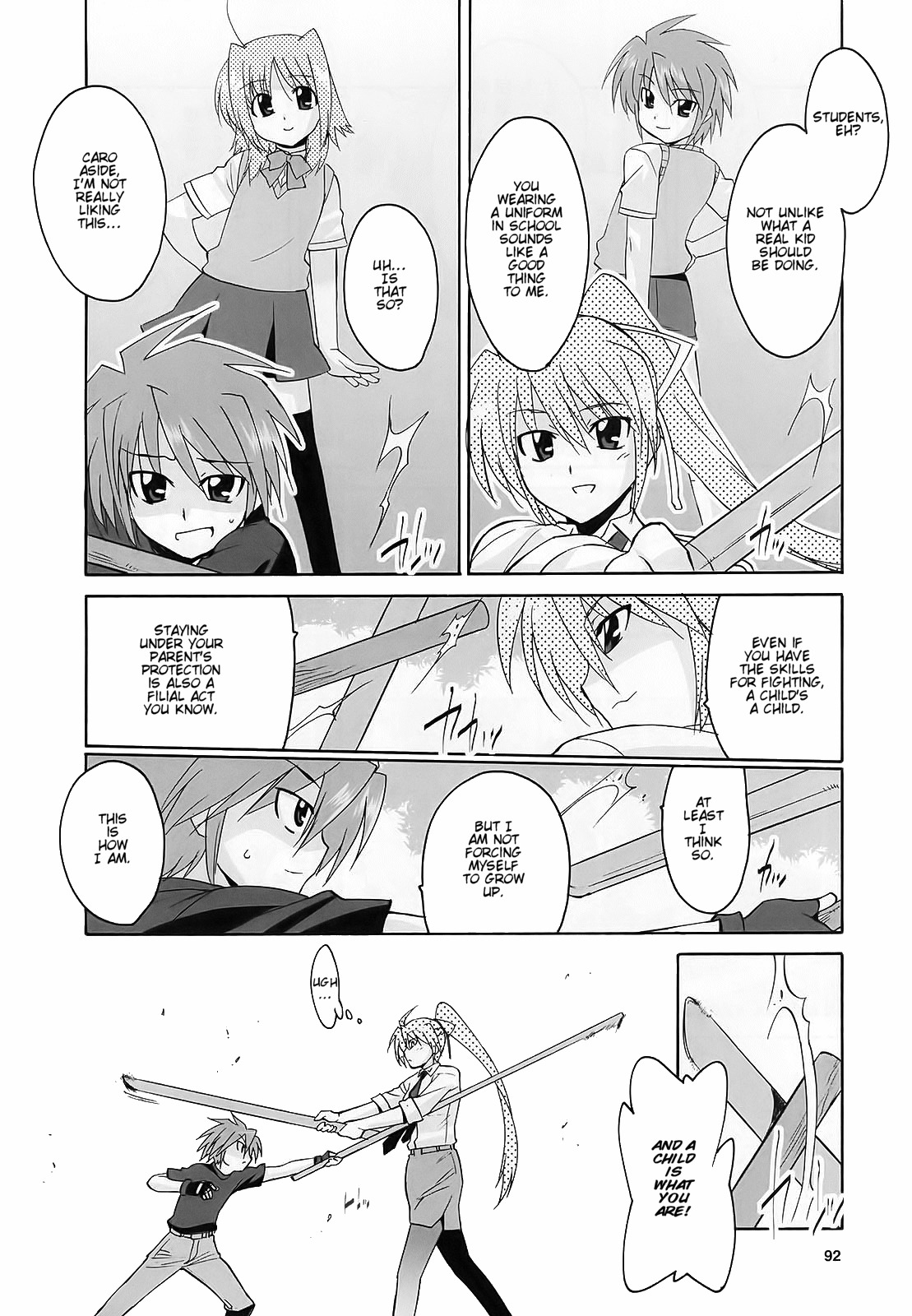 Mahou Shoujo Lyrical Nanoha StrikerS the Comics Chapter 13 page 15 - Chapter 13: The day after (I)