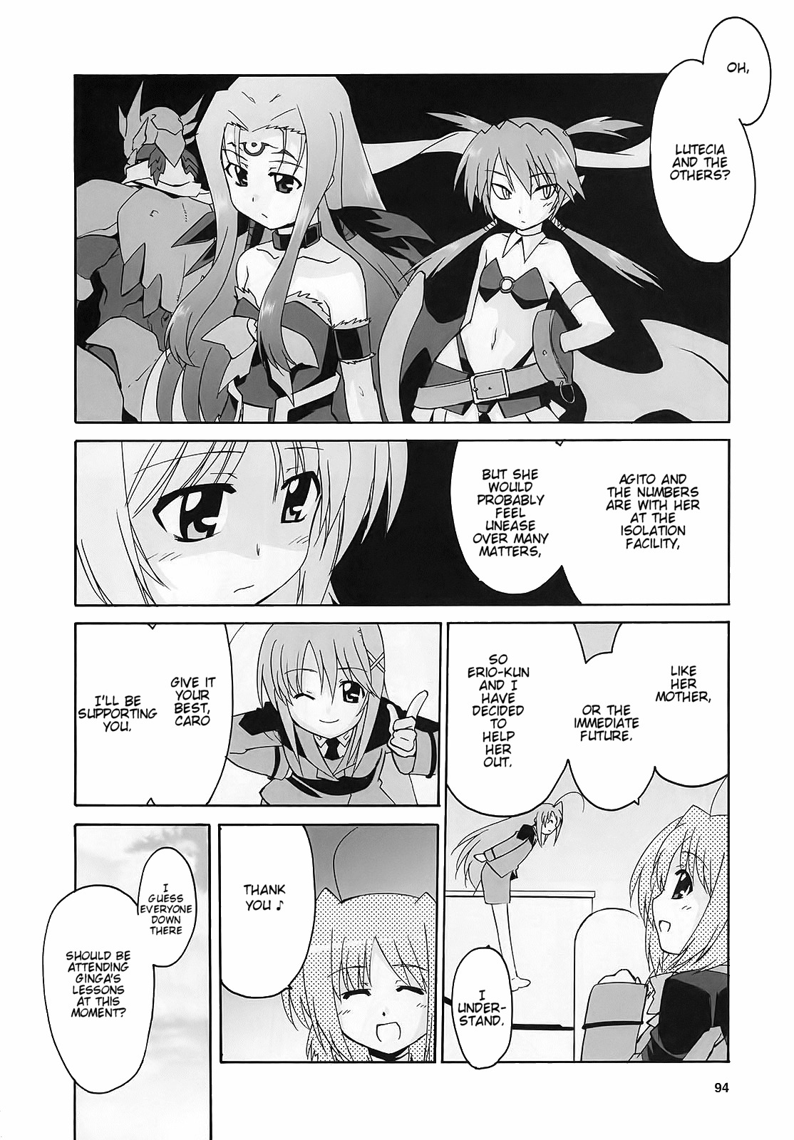 Mahou Shoujo Lyrical Nanoha StrikerS the Comics Chapter 13 page 17 - Chapter 13: The day after (I)